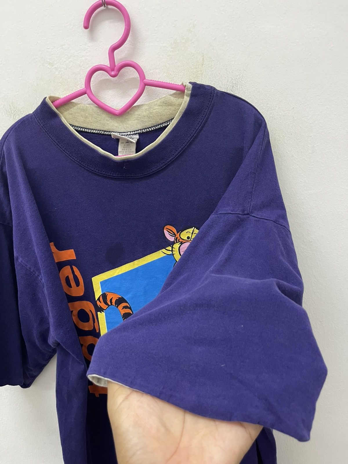 Disney Rare Vintage DISNEY Pooh TIGGER Made in USA Size US XL / EU 56 / 4 - 5 Thumbnail