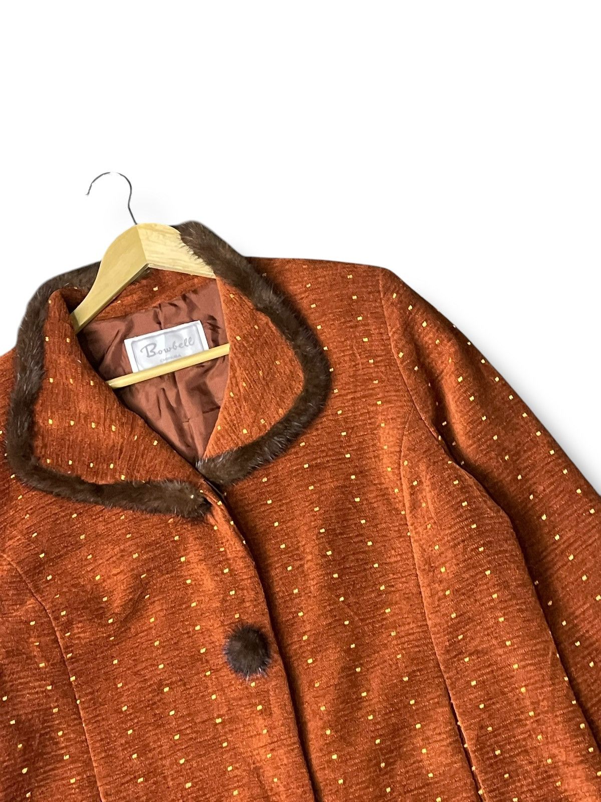 Japanese Brand × Vintage Bowbell Brand Designer Velvet Jacket (64) Size US S / EU 44-46 / 1 - 2 Thumbnail