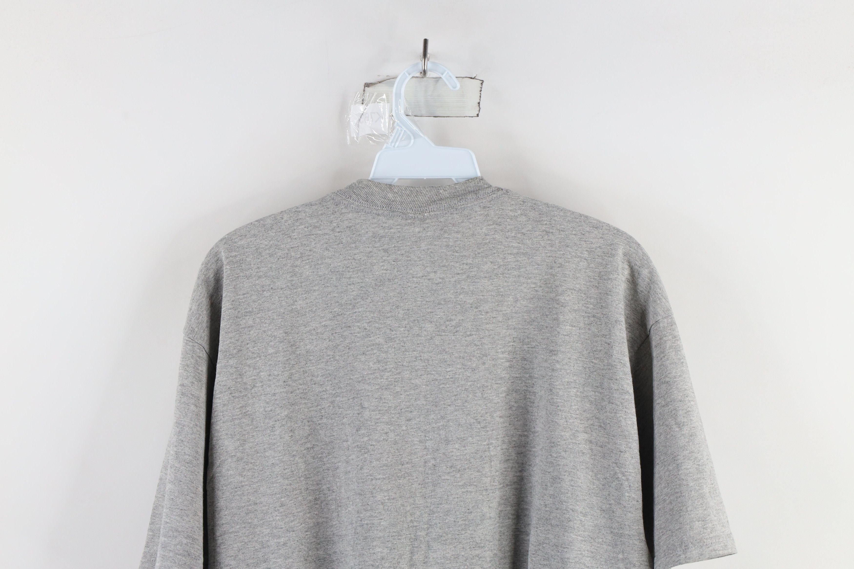 Vintage Vintage 90s Streetwear Short Sleeve T-Shirt Heather Gray Size US XL / EU 56 / 4 - 9 Thumbnail
