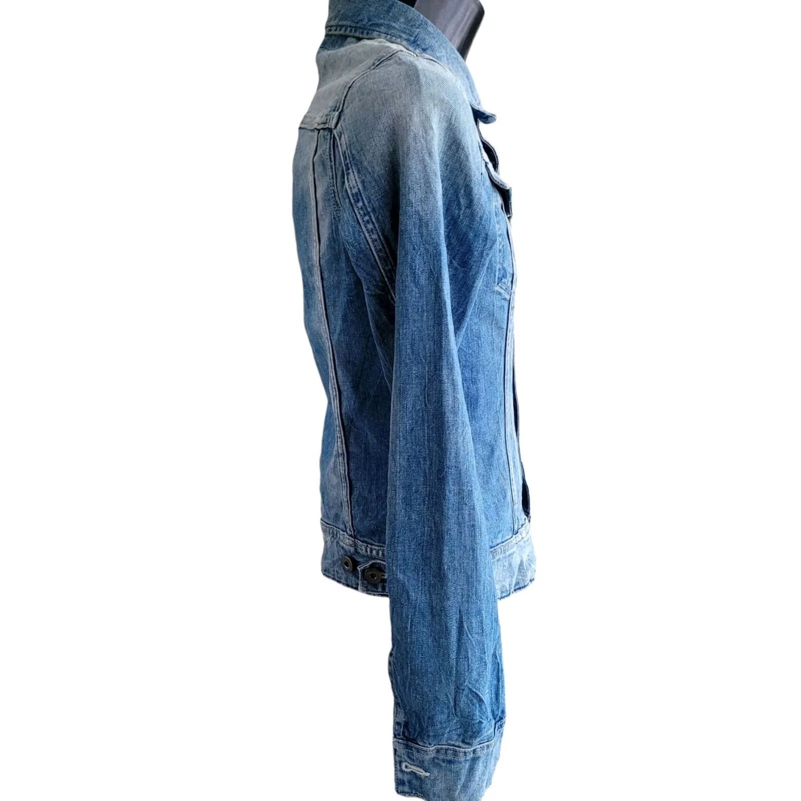 G-Star VINTAGE G-Star Denim Jacket Sz M Women's Size M / US 6-8 / IT 42-44 - 3 Thumbnail