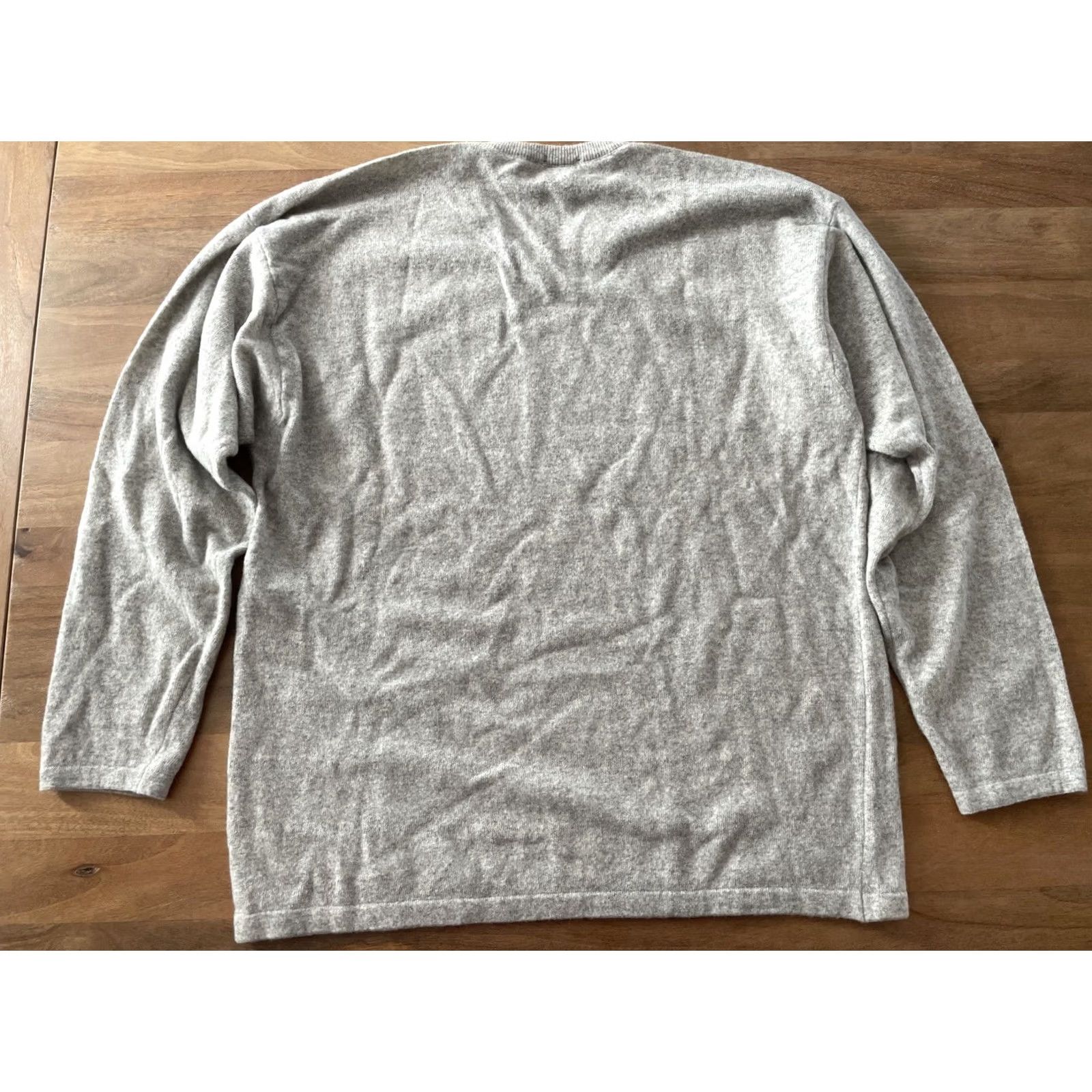 Aeropostale VTG Aeropostale Sweater Mens XL Gray V-Neck Wool Blend Pullover Italy Deadstock Size US XL / EU 56 / 4 - 2 Thumbnail