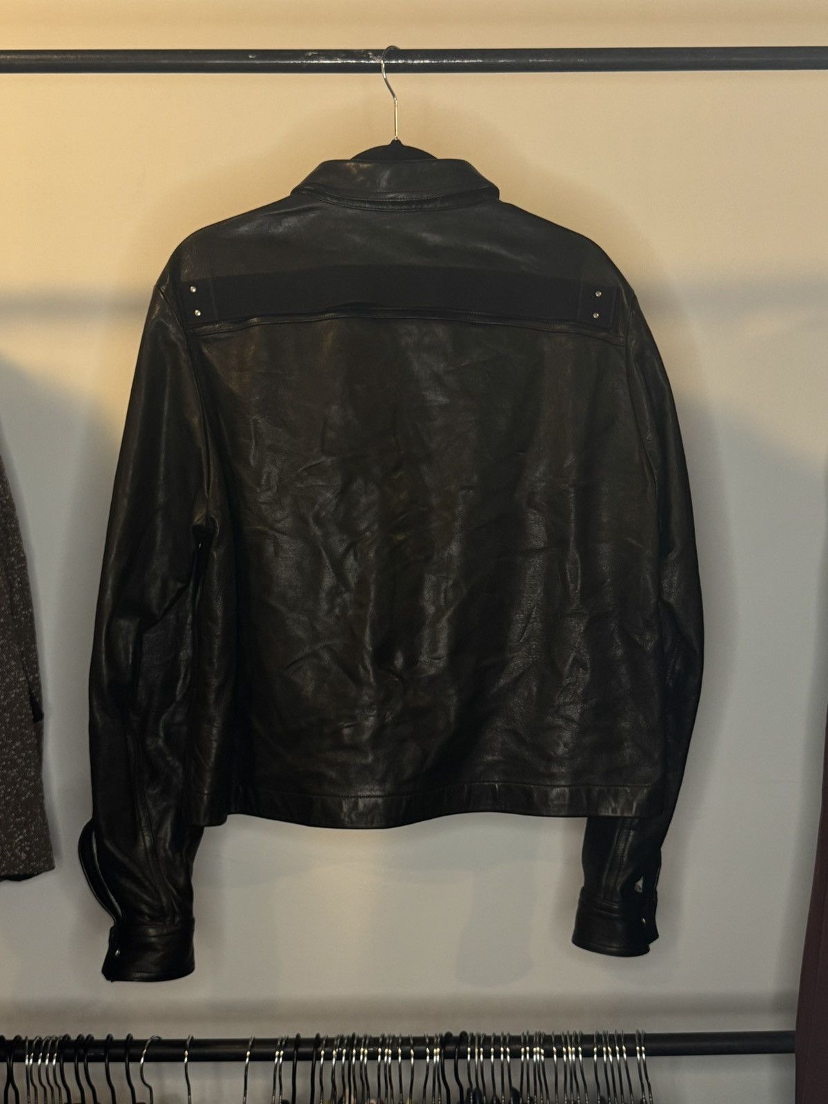 Rick Owens Rick Owens Leather Jacket Size S / US 4 / IT 40 - 3 Thumbnail