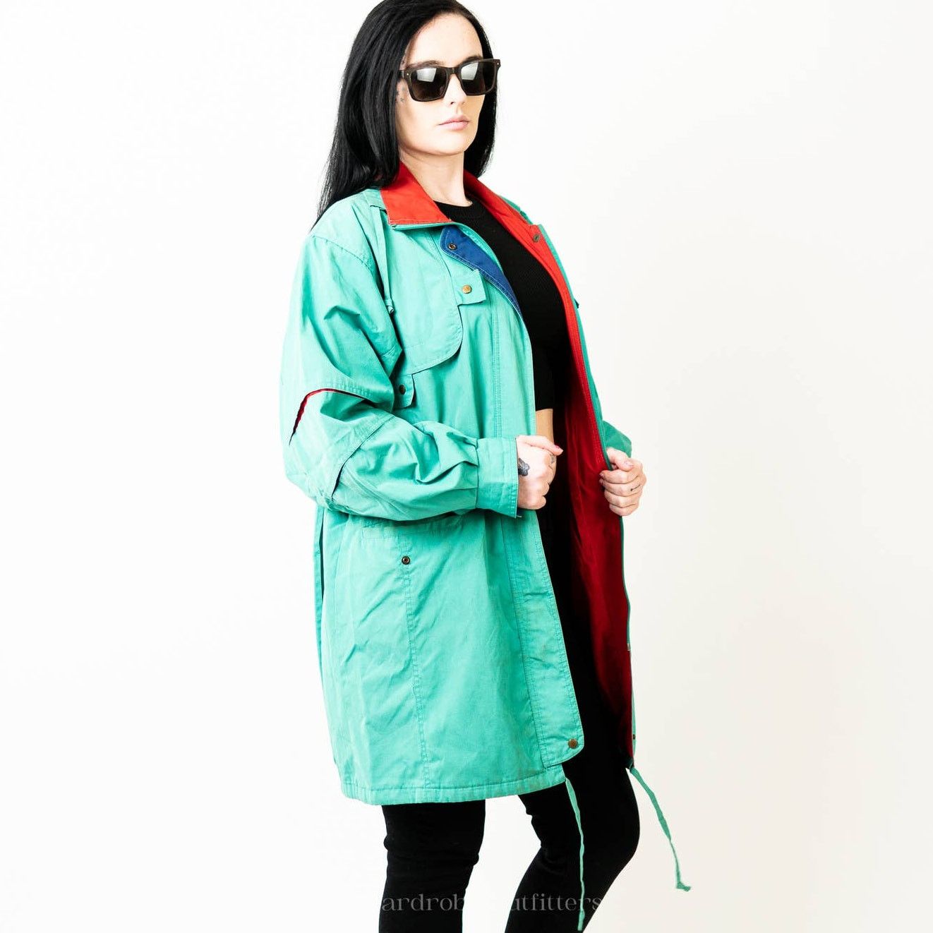 Vintage Vintage 90s Carrigan Court Rain Coat Jacket - L Size L / US 10 / IT 46 - 1 Thumbnail