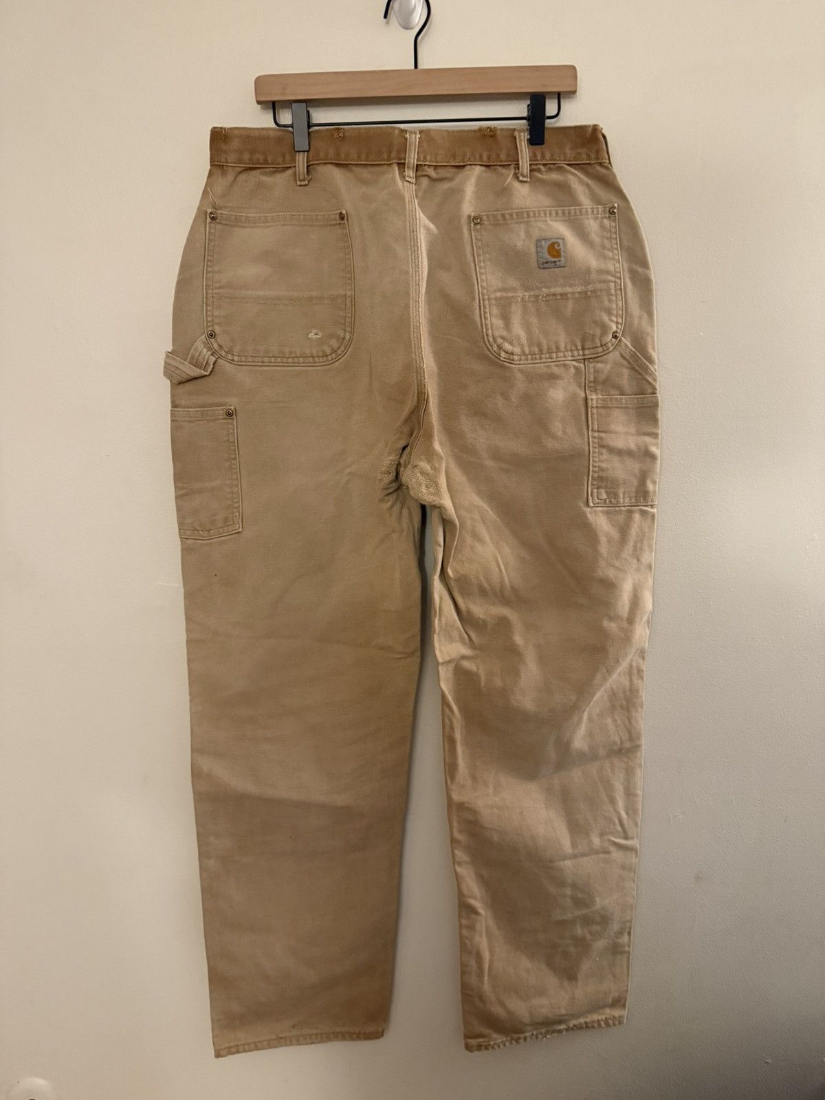 Carhartt Vintage Carhartt Double Knee Tan Workwear Pants Size US 36 / EU 52 - 4 Thumbnail