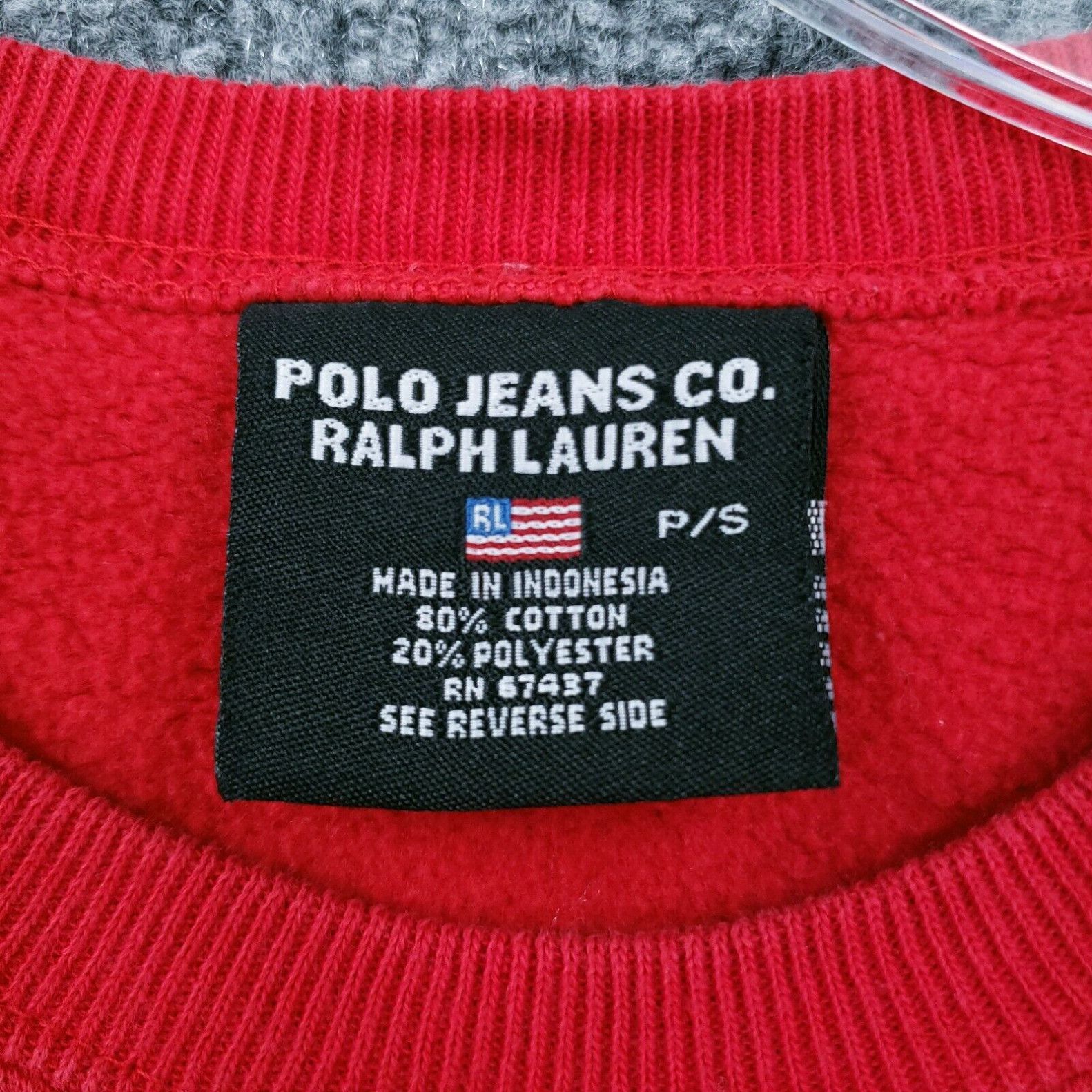 Polo Ralph Lauren Polo Jeans Co. Sweatshirt Size US S / EU 44-46 / 1 - 3 Thumbnail
