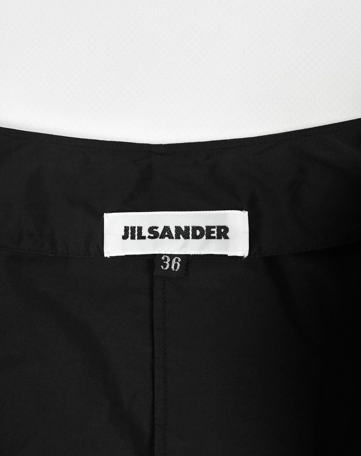 Jil Sander Rare JIL SANDER Blouse Black Top Avant Garde Size S Size S / US 4 / IT 40 - 10 Thumbnail