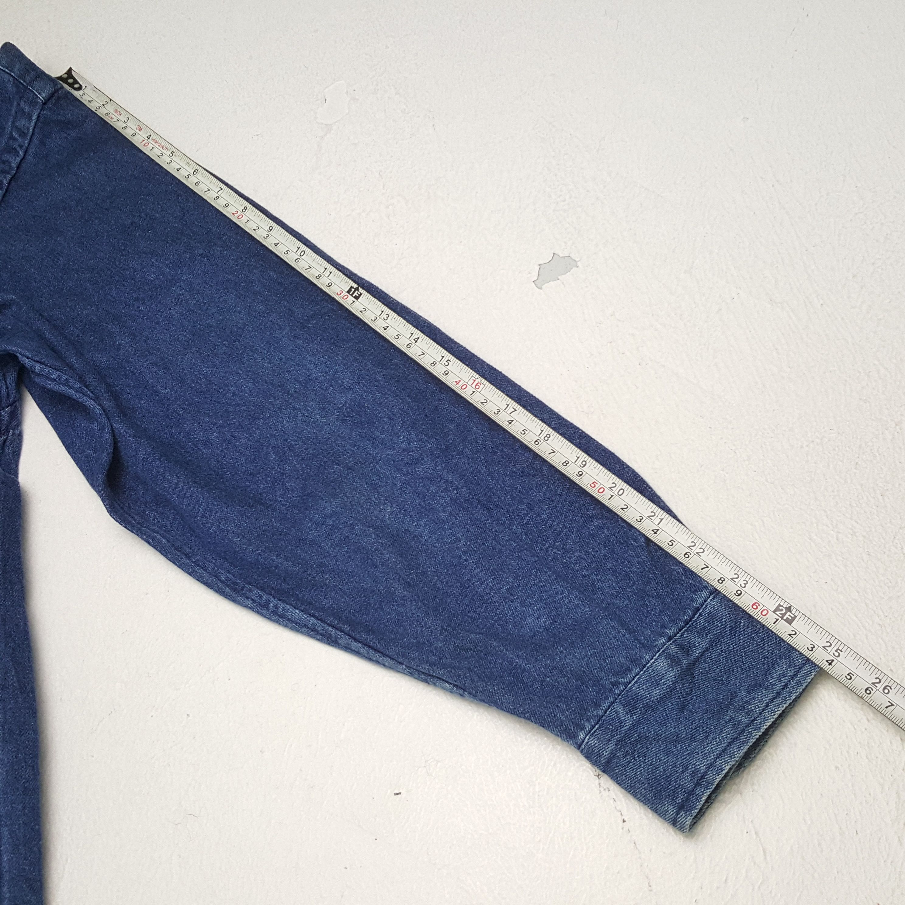 Polo Ralph Lauren × Vintage POLO RALPH LAUREN Fashion Brand Small Design Denim Shirt Size US M / EU 48-50 / 2 - 5 Thumbnail