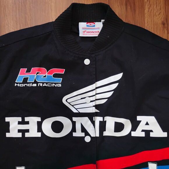 Other Honda JT Racing Big Logo Bomber Jacket Coat Size US XL / EU 56 / 4 - 1 Thumbnail