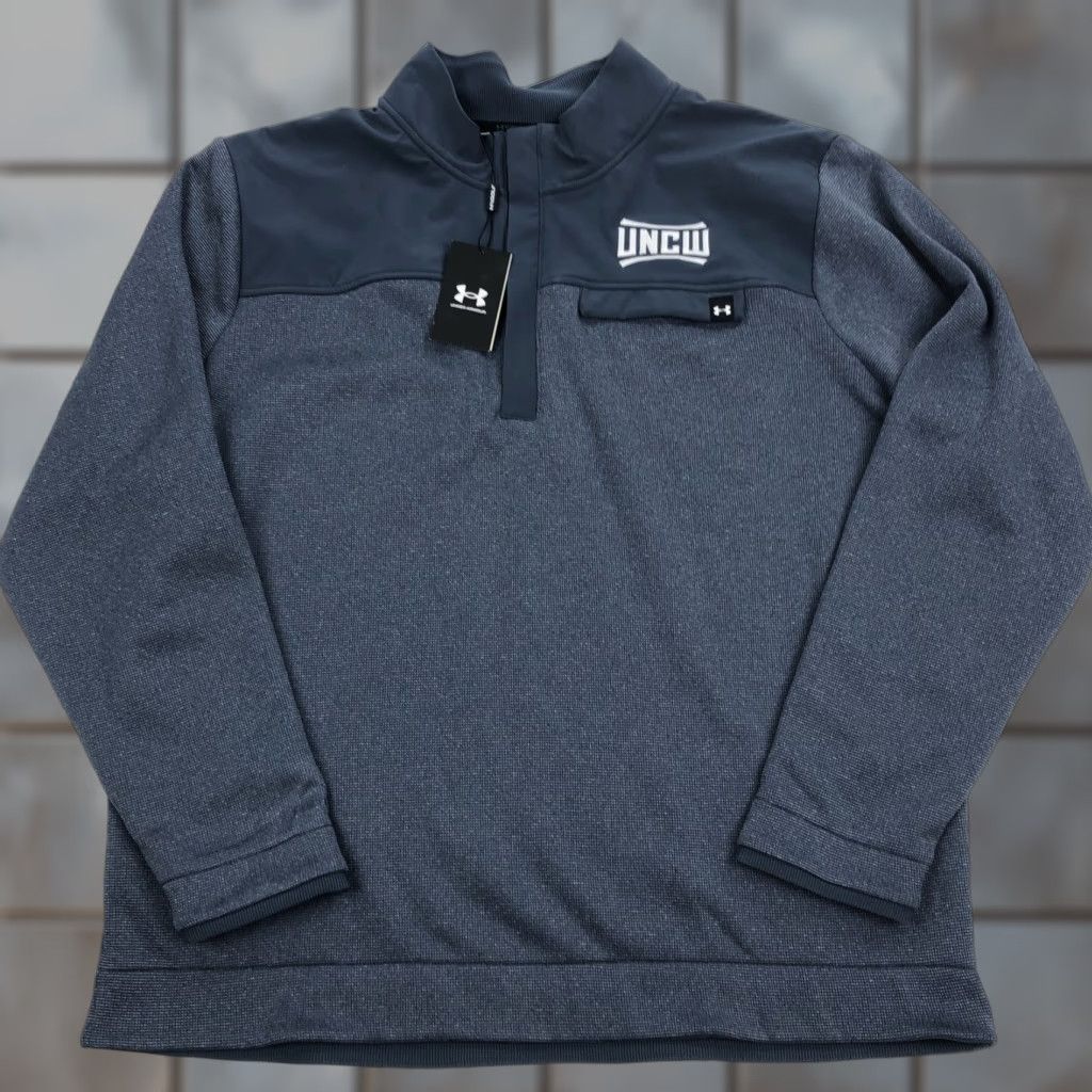 Under Armour Under Armour UA Storm SweaterFleece Pullover 3XL Men’s Blue Golf Mock Neck Shirt Size US XXL / EU 58 / 5 - 1 Thumbnail