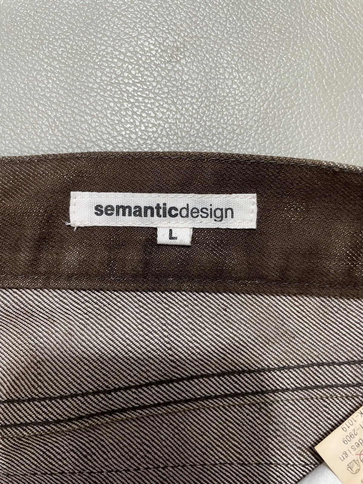 Le Grande Bleu (L.G.B.) Semantic Abstract Flare Jeans Mudwash tornado mart style Size US 29 - 4 Thumbnail
