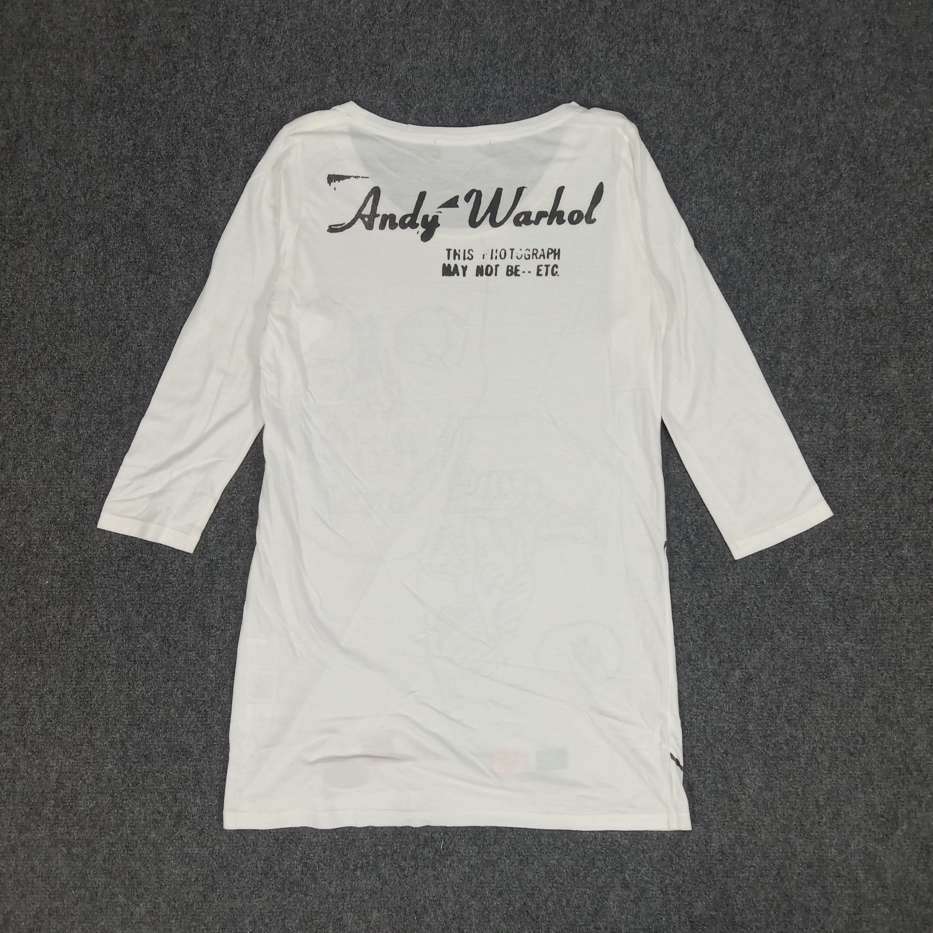 Andy Warhol × Hysteric Glamour × Vintage Andy Warhol X Hysteric Glamour Skull Art Tshirt Size XS / US 0-2 / IT 36-38 - 6 Thumbnail