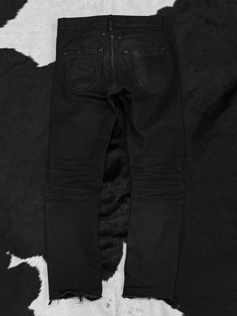 Saint Laurent Paris SS16 Saint Laurent Waxed Slim Denim by Hedi Slimane Size US 31 - 3 Thumbnail