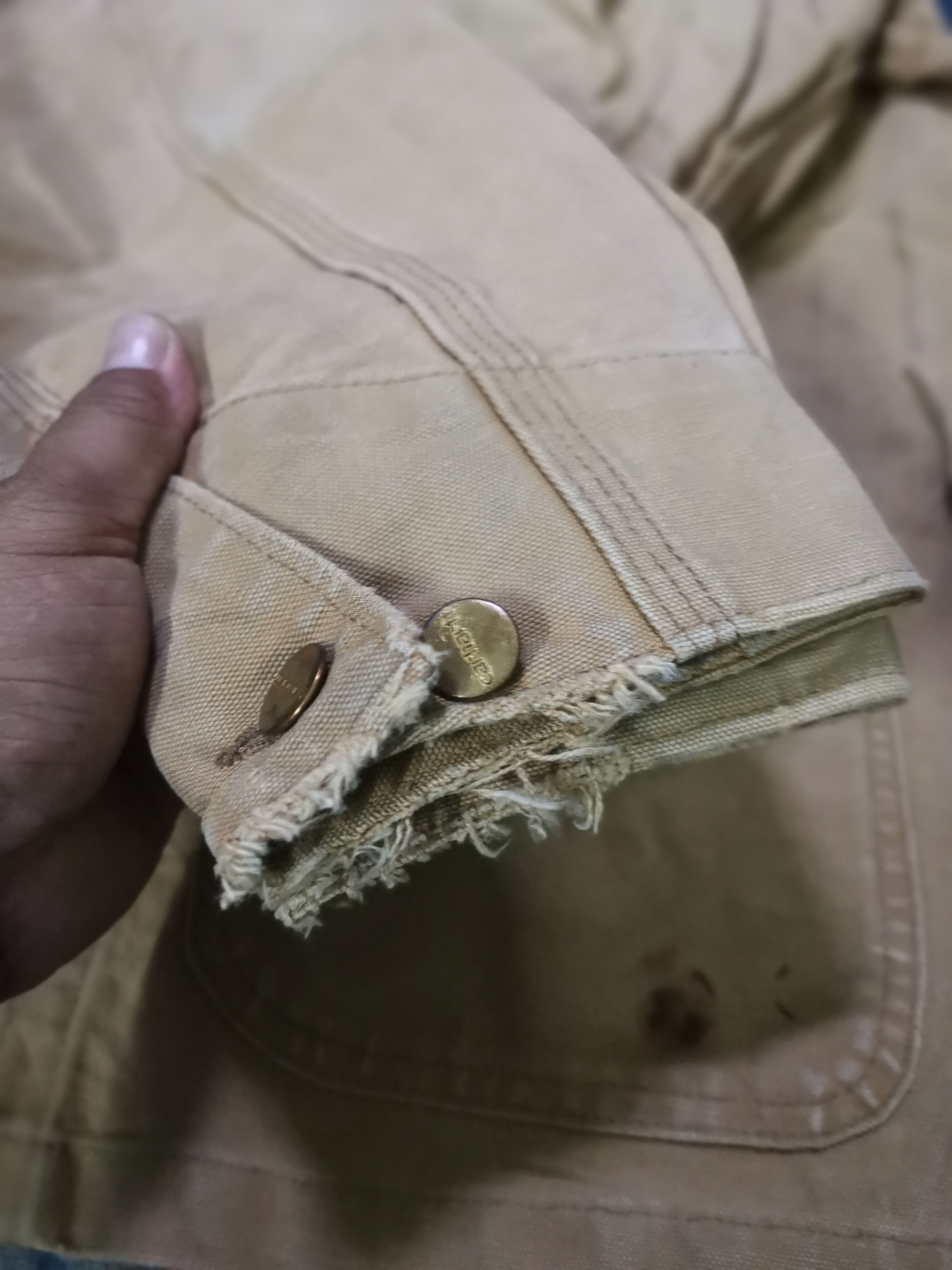 Carhartt 🔥Vintage 90's Carhartt Michigan Chore Sun Faded Distressed Size US L / EU 52-54 / 3 - 7 Thumbnail