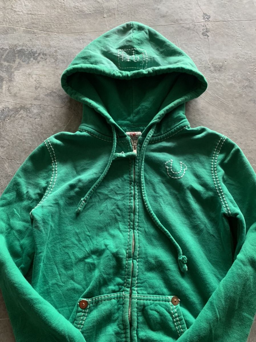 True Religion true religion hoodie white line stitch super dope design Size US XS / EU 42 / 0 - 2 Thumbnail