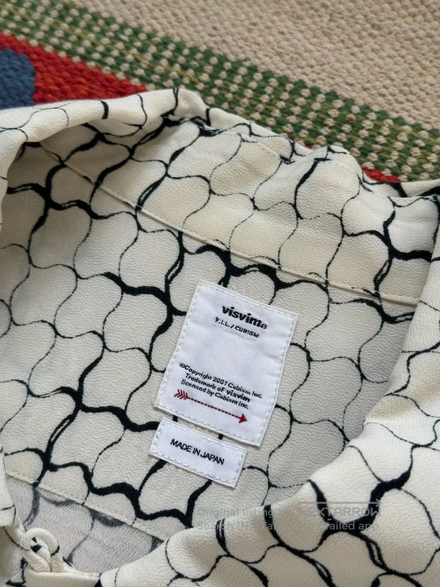 Visvim visvim short sleeve lattice shirt. Size US S / EU 44-46 / 1 - 2 Thumbnail