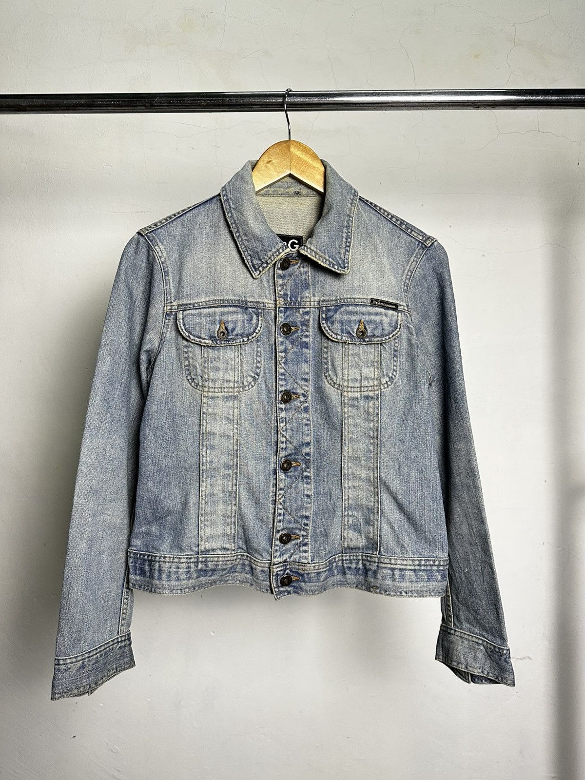 Designer × Dolce & Gabbana Dolce & Gabbana Denim Jacket Size US S / EU 44-46 / 1 - 1 Thumbnail