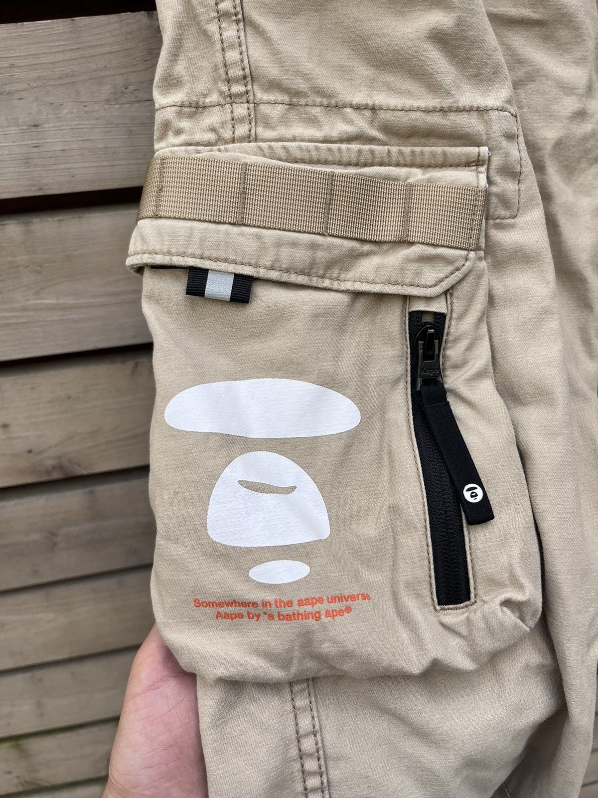 Aape Aape by A Bathing Ape Cargo Pants Size US 30 / EU 46 - 5 Thumbnail