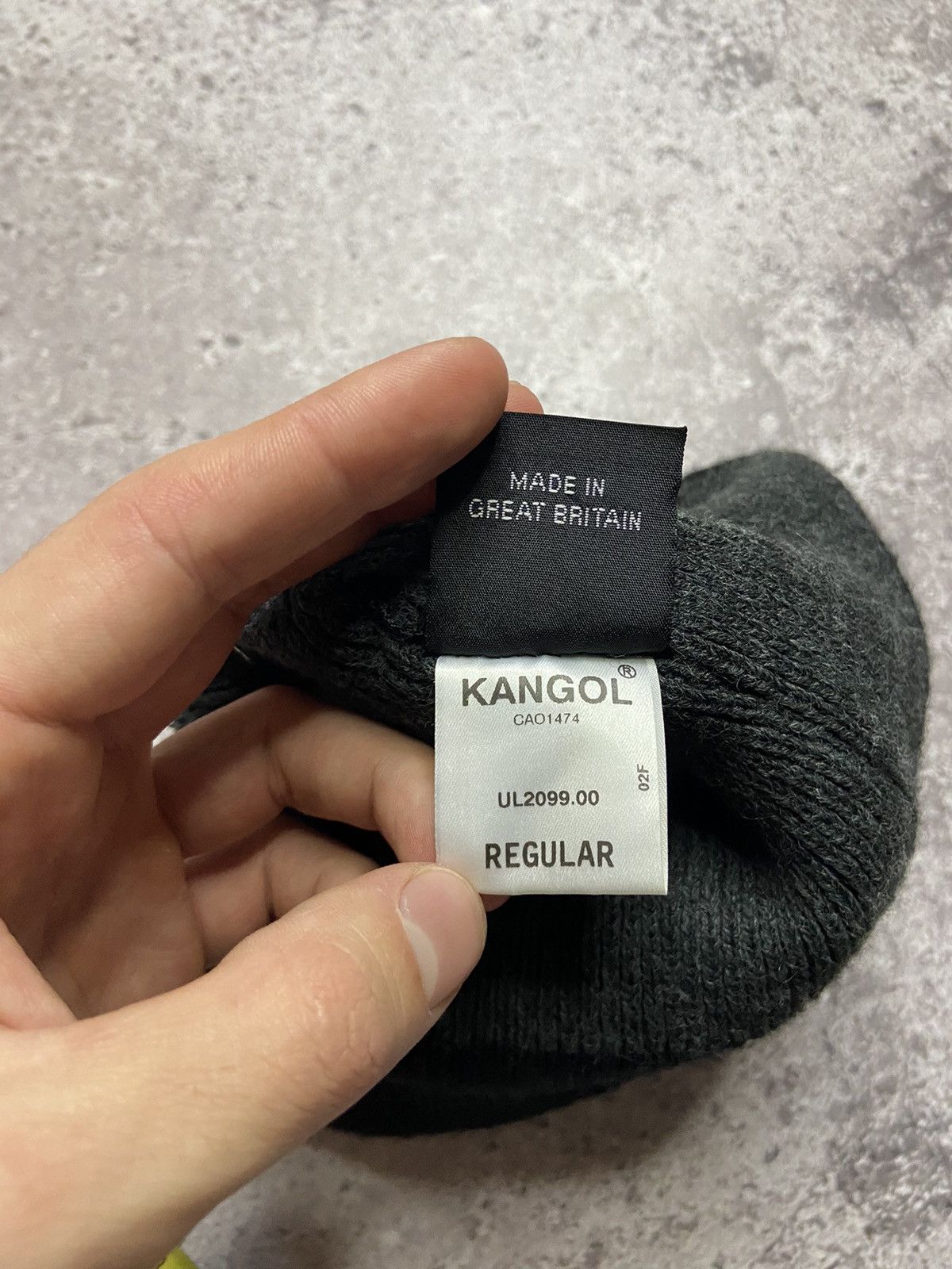 Kangol × Vintage Vintage Kangol Reflective Logo Fleece Hat Beanie Size ONE SIZE - 5 Thumbnail