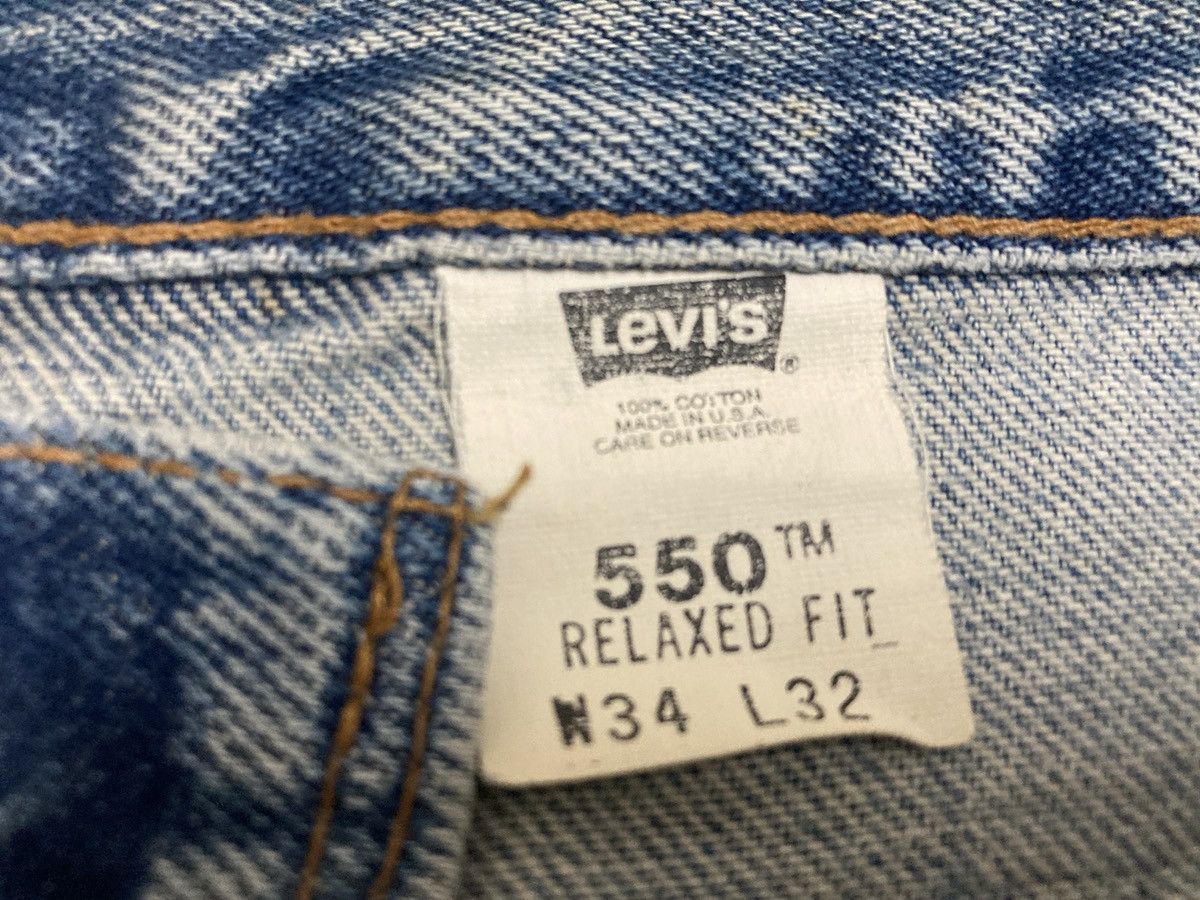 Levi's Vintage Y2K Levis 550 jeans Made in USA Size US 34 / EU 50 - 4 Thumbnail