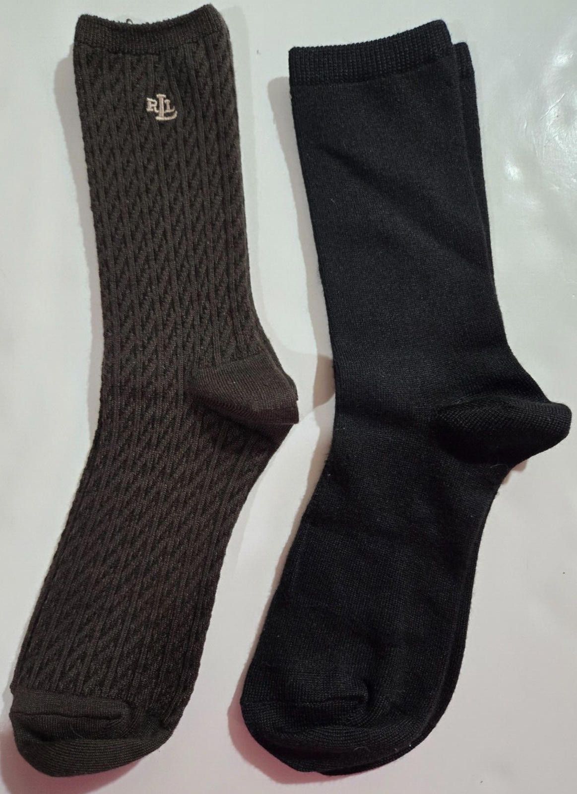 Polo Ralph Lauren Lauren Ralph Lauren Socks 2 Pack Super Soft Trouser NWT Size ONE SIZE - 1 Thumbnail