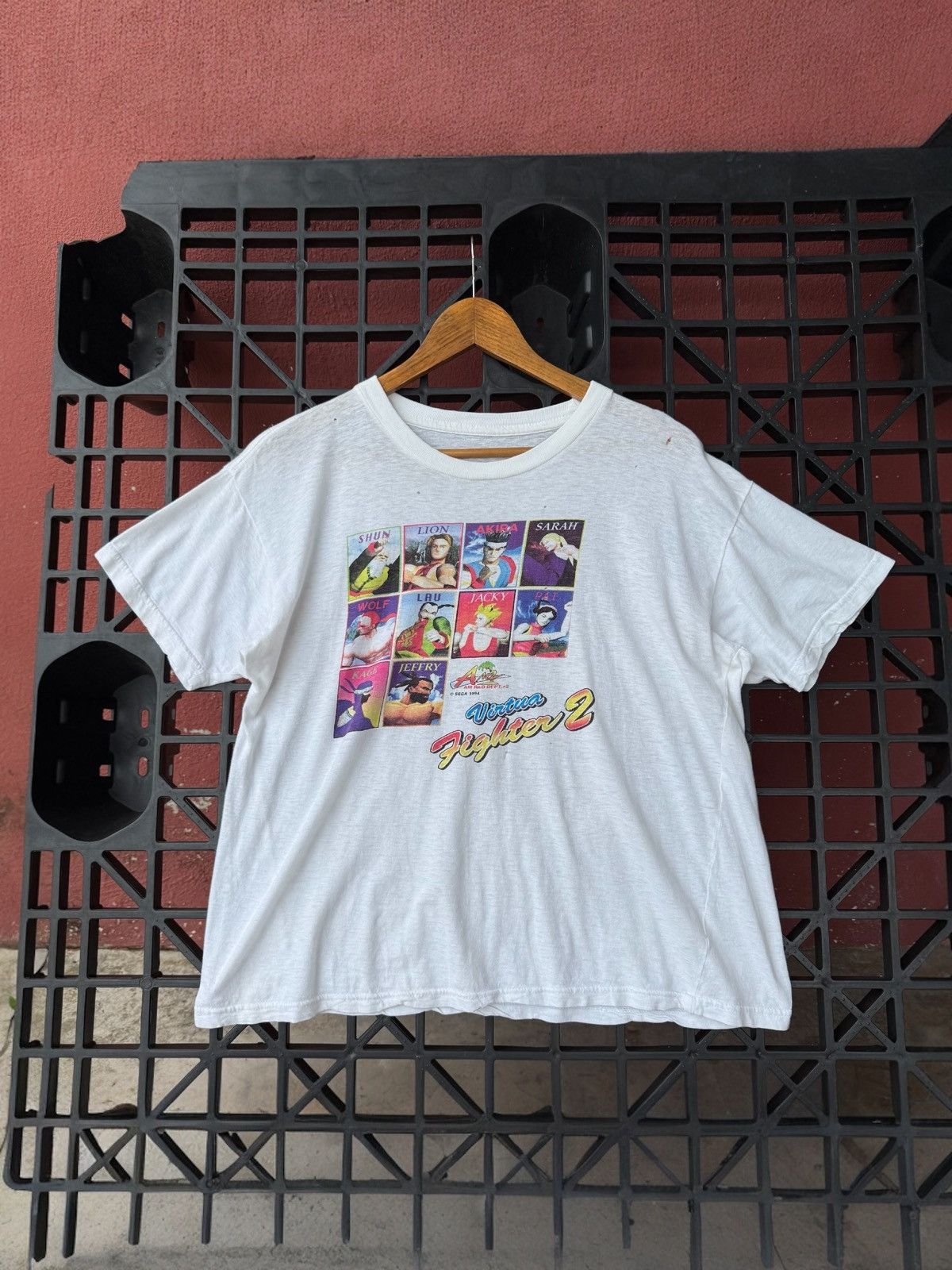 Vintage Vintage 1994 Sega Virtue Fighter 2 Distressed Worn Looks Size US M / EU 48-50 / 2 - 1 Thumbnail