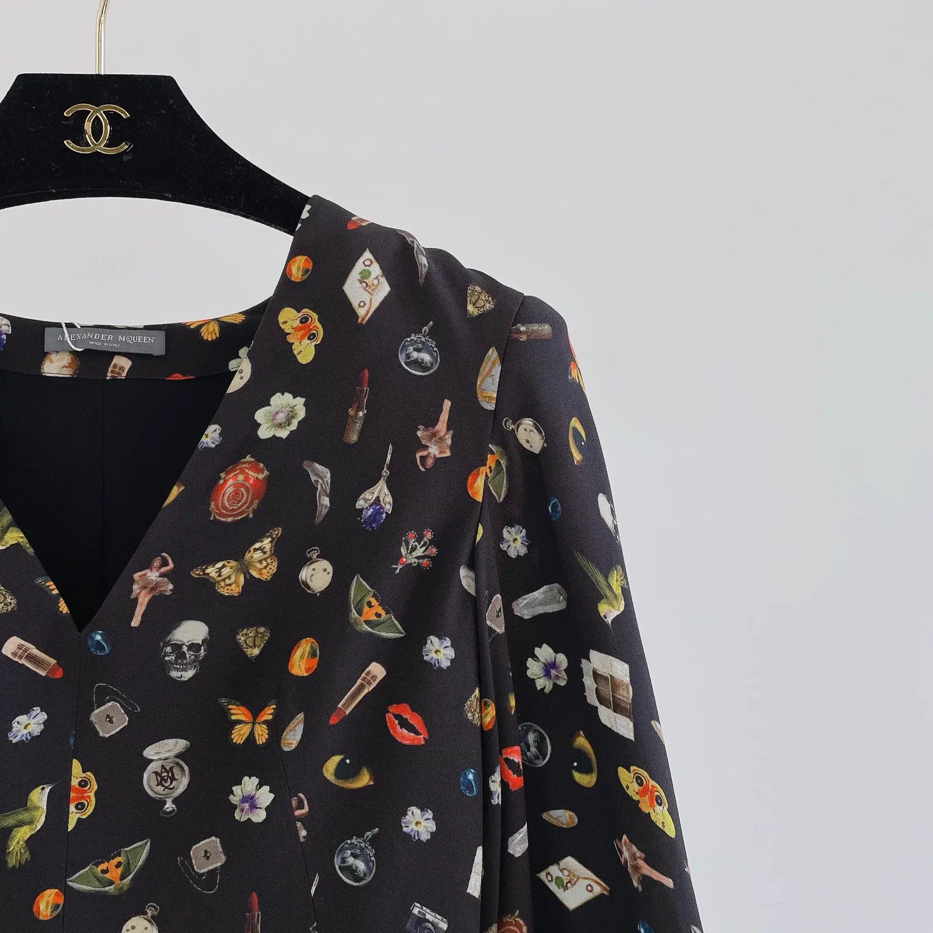 Alexander McQueen Alexander McQUEEN all-over print dress EU40 Size M / US 6-8 / IT 42-44 - 3 Thumbnail
