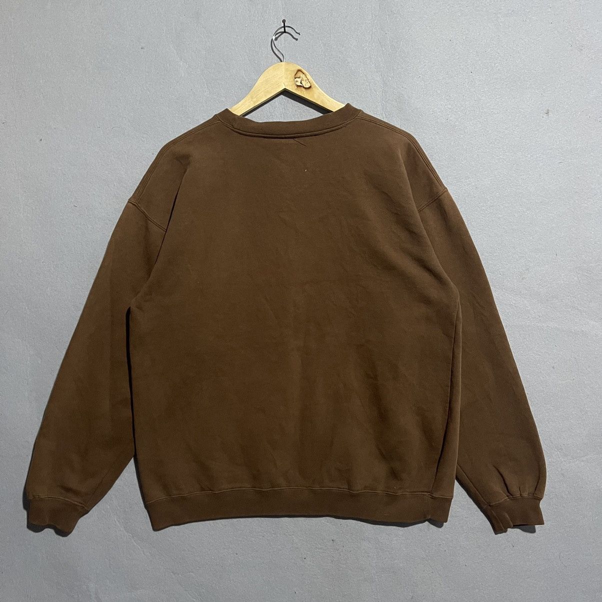 Xlarge Vintage 1990s X-Large Sweatshirt (Brown, Gorilla Logo Print) Size US M / EU 48-50 / 2 - 7 Thumbnail