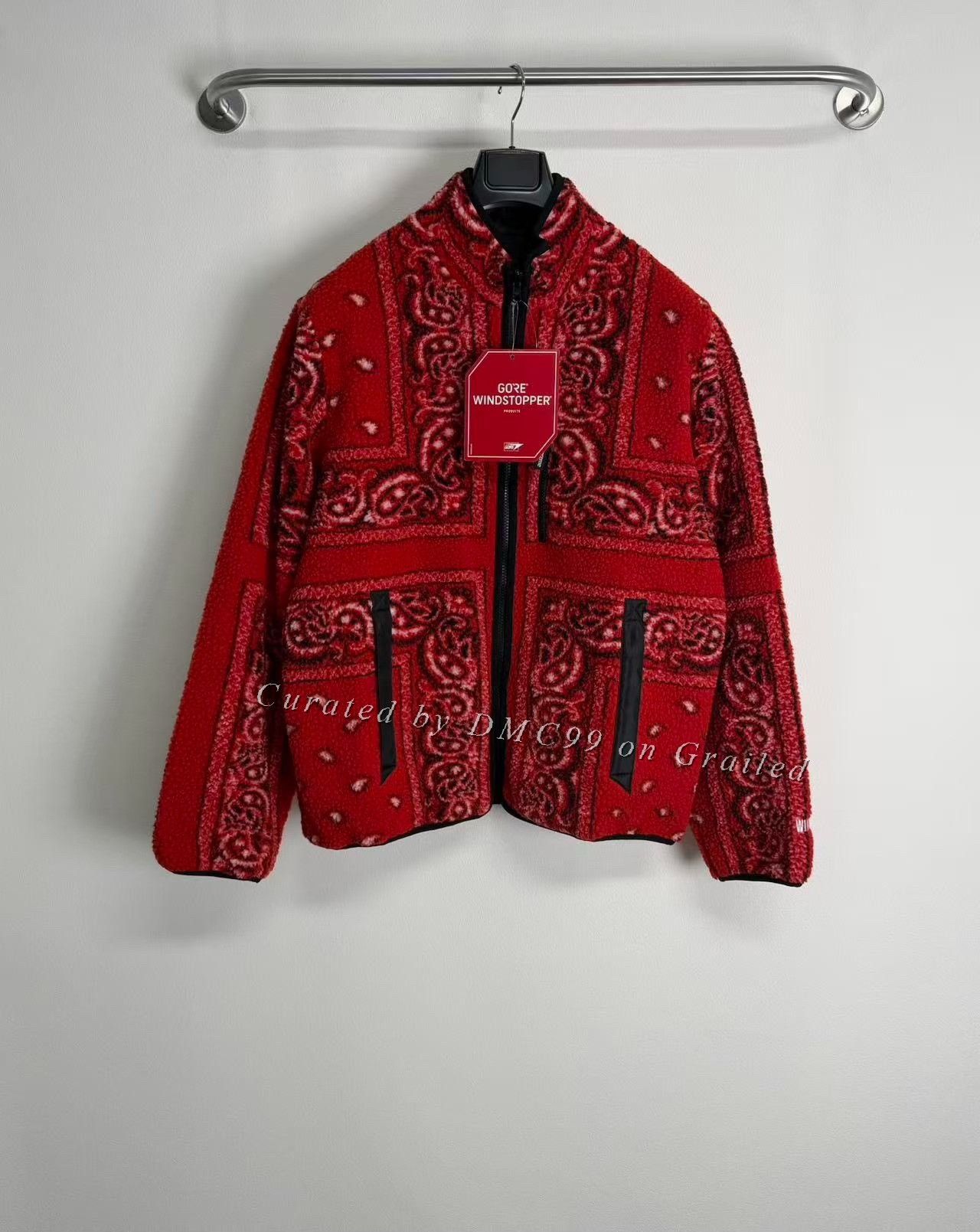 Supreme Supreme Reversible Bandana Fleece Jacket Size US L / EU 52-54 / 3 - 1 Thumbnail