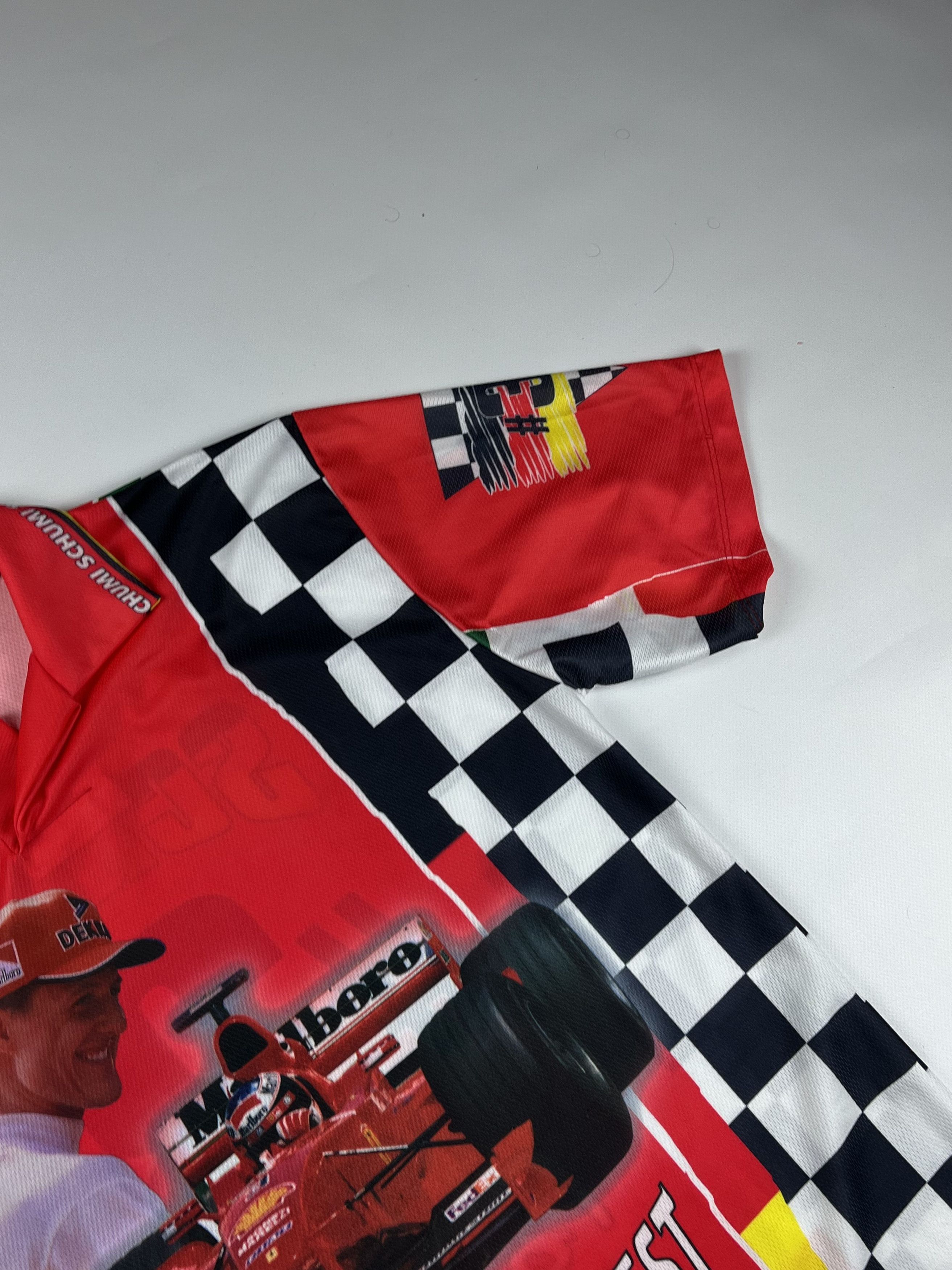 Marlboro RACING! 00s Michael Schumacher Ferrari F1 Jersey Size US M / EU 48-50 / 2 - 6 Thumbnail