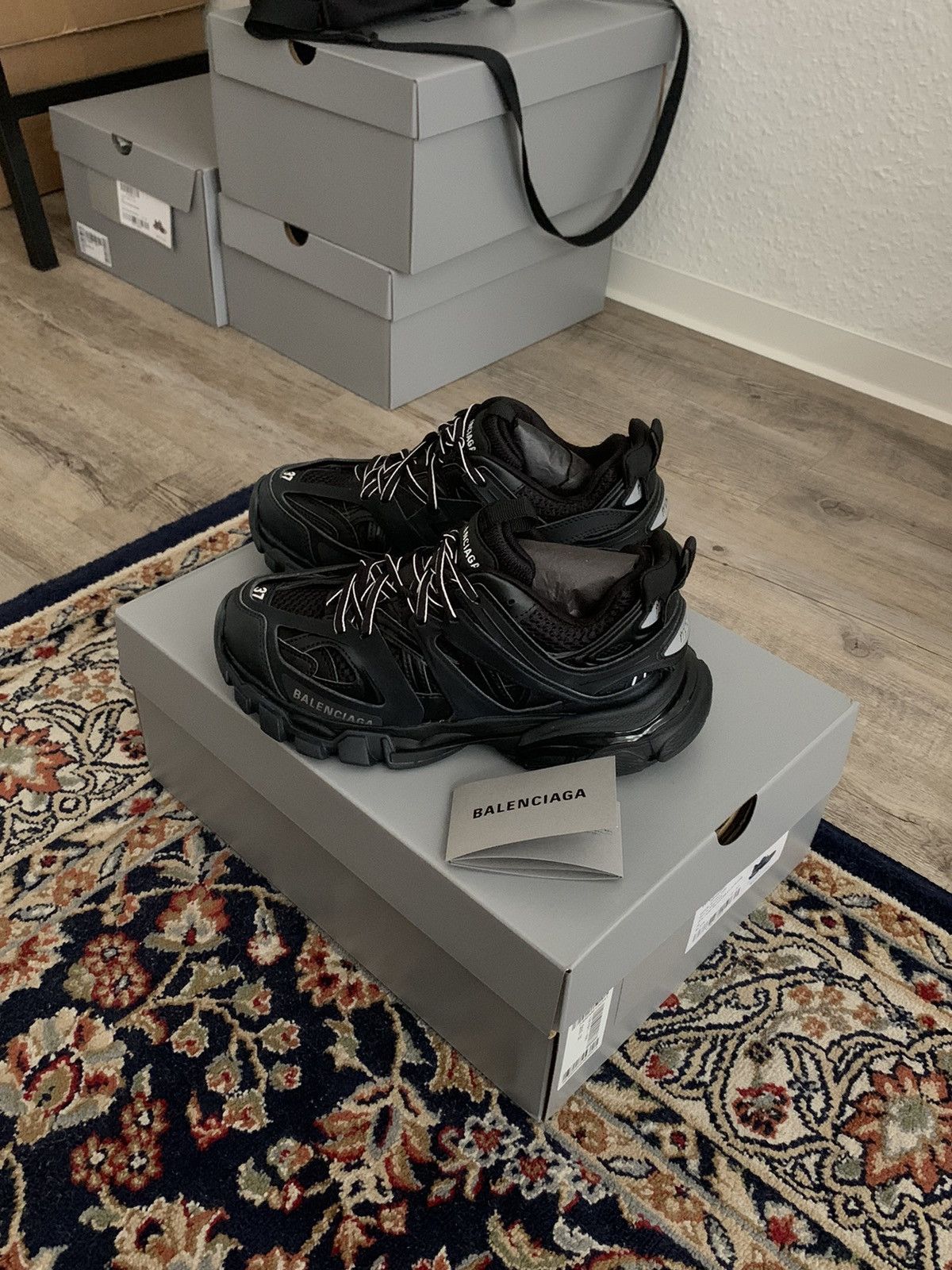 Balenciaga Balenciaga tracks black Size US 7 / IT 37 - 2 Thumbnail