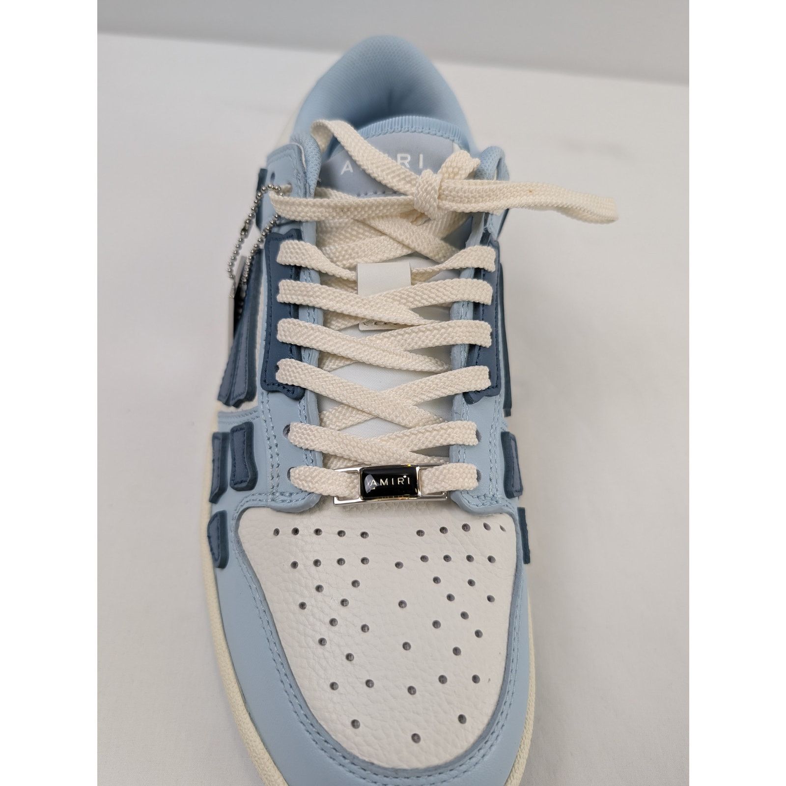 Amiri o1rshd1 Skel Top Low / Skeleton Low Top Sneakers Baby Blue Size US 7 / EU 40 - 9 Thumbnail