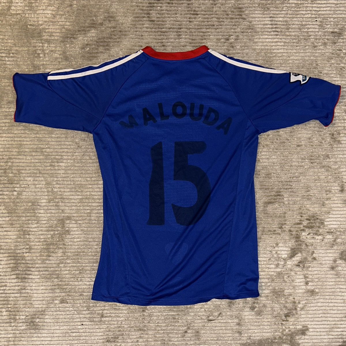Adidas Vintage 2008/09 Chelsea FC Malouda #15 Home Jersey – Adida Size US S / EU 44-46 / 1 - 5 Thumbnail