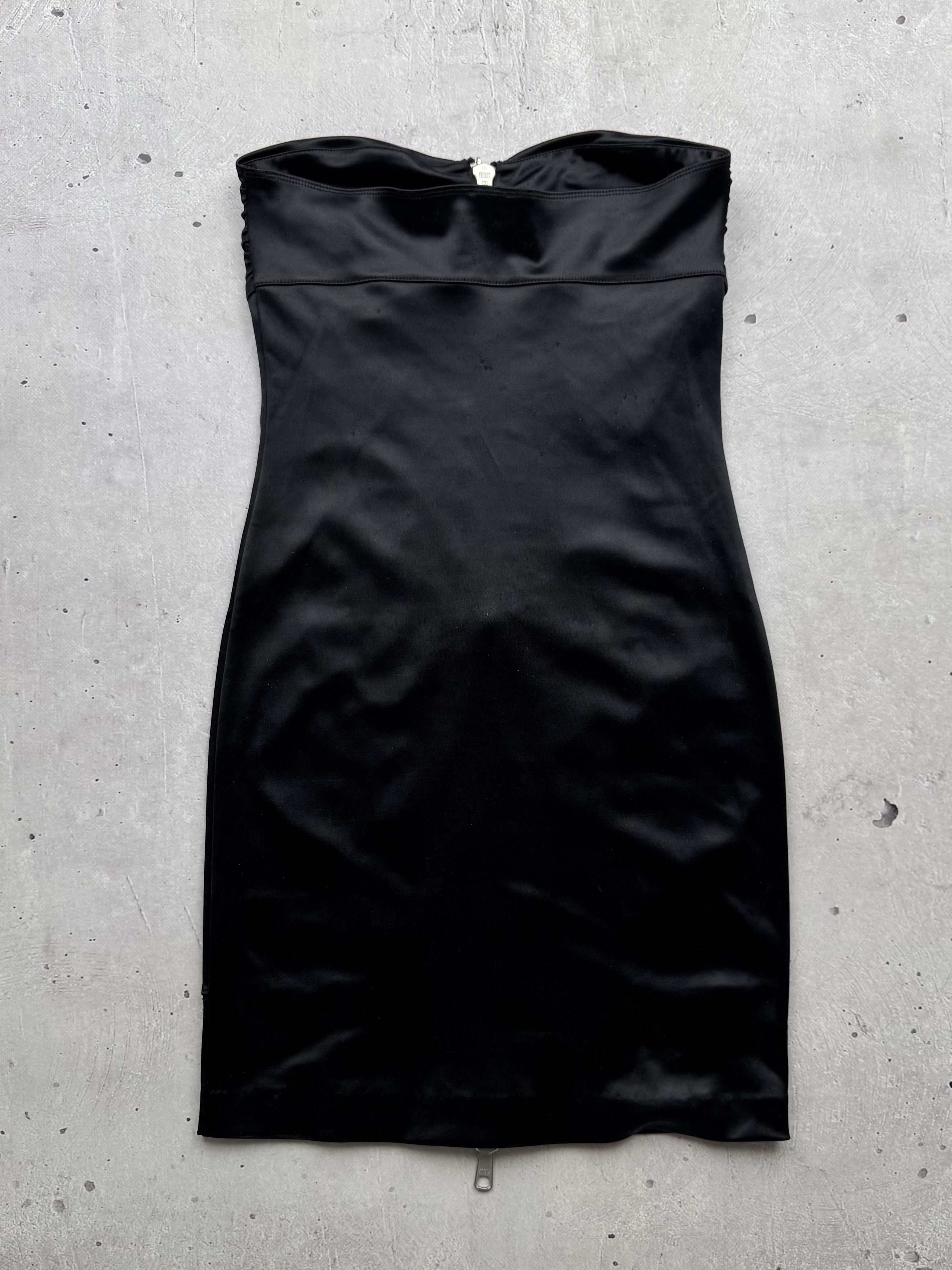 Faith Connexion × Vintage Faith Connexion Vintage Full Zip Mini Dress Size M / US 6-8 / IT 42-44 - 7 Thumbnail