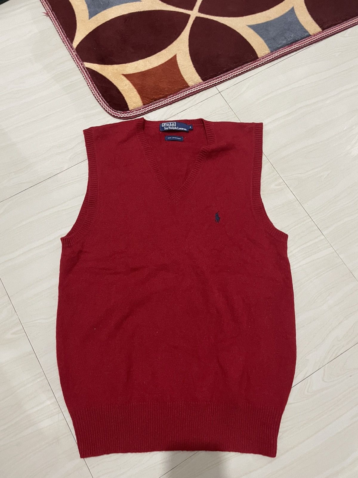 Polo Ralph Lauren Vest polo lambs wool Size US M / EU 48-50 / 2 - 1 Thumbnail