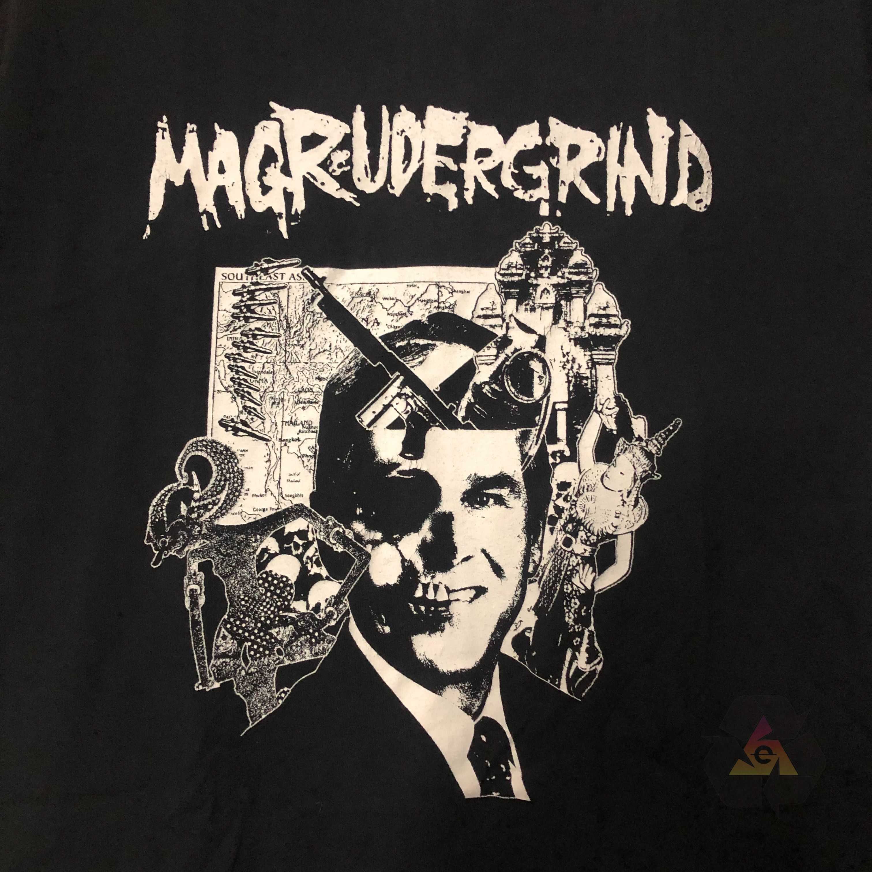 Band Tees Vintage Rare Magrudergrind Asia T-Shirt Size US L / EU 52-54 / 3 - 5 Thumbnail