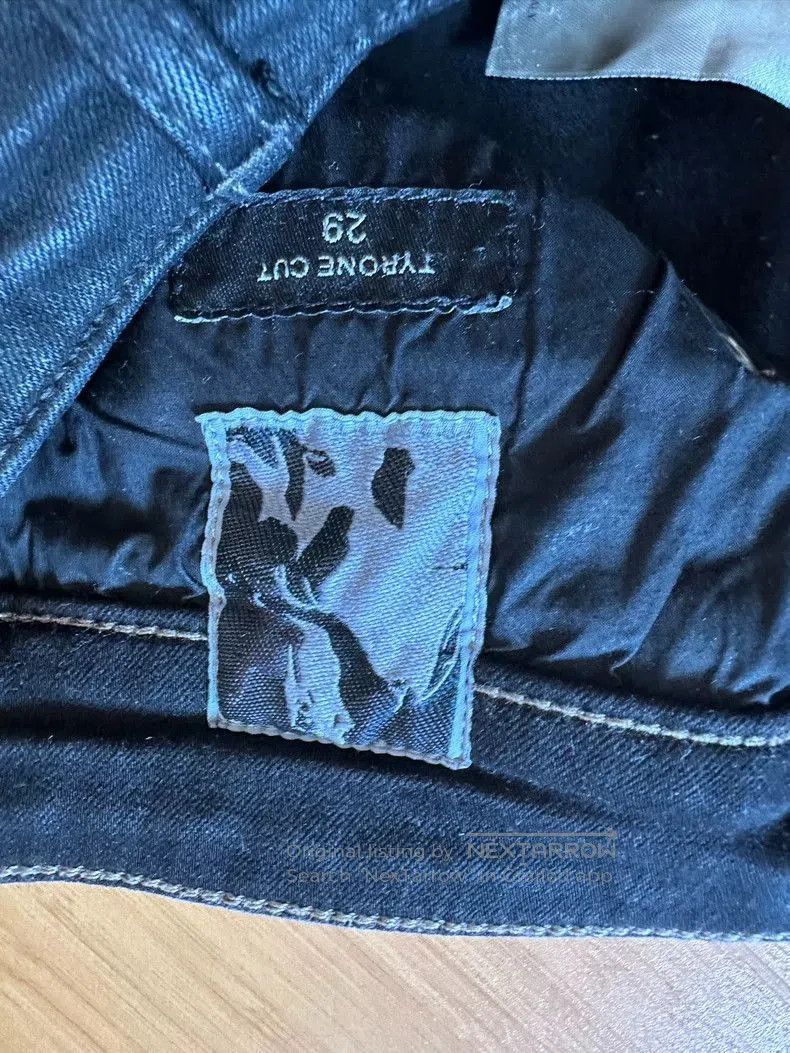 Rick Owens Rick Owens Waxed Stretch Denim Jeans. Size US 29 - 1 Thumbnail