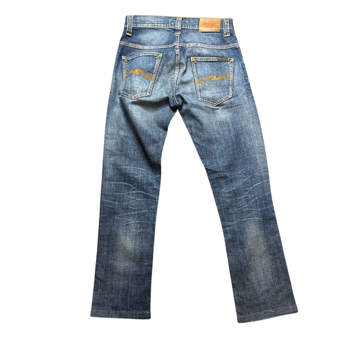 Japanese Brand 🔥🔥🇯🇵 Nudie Organic Dusk Indigo Seditionaries Jeans Size US 30 / EU 46 - 2 Thumbnail
