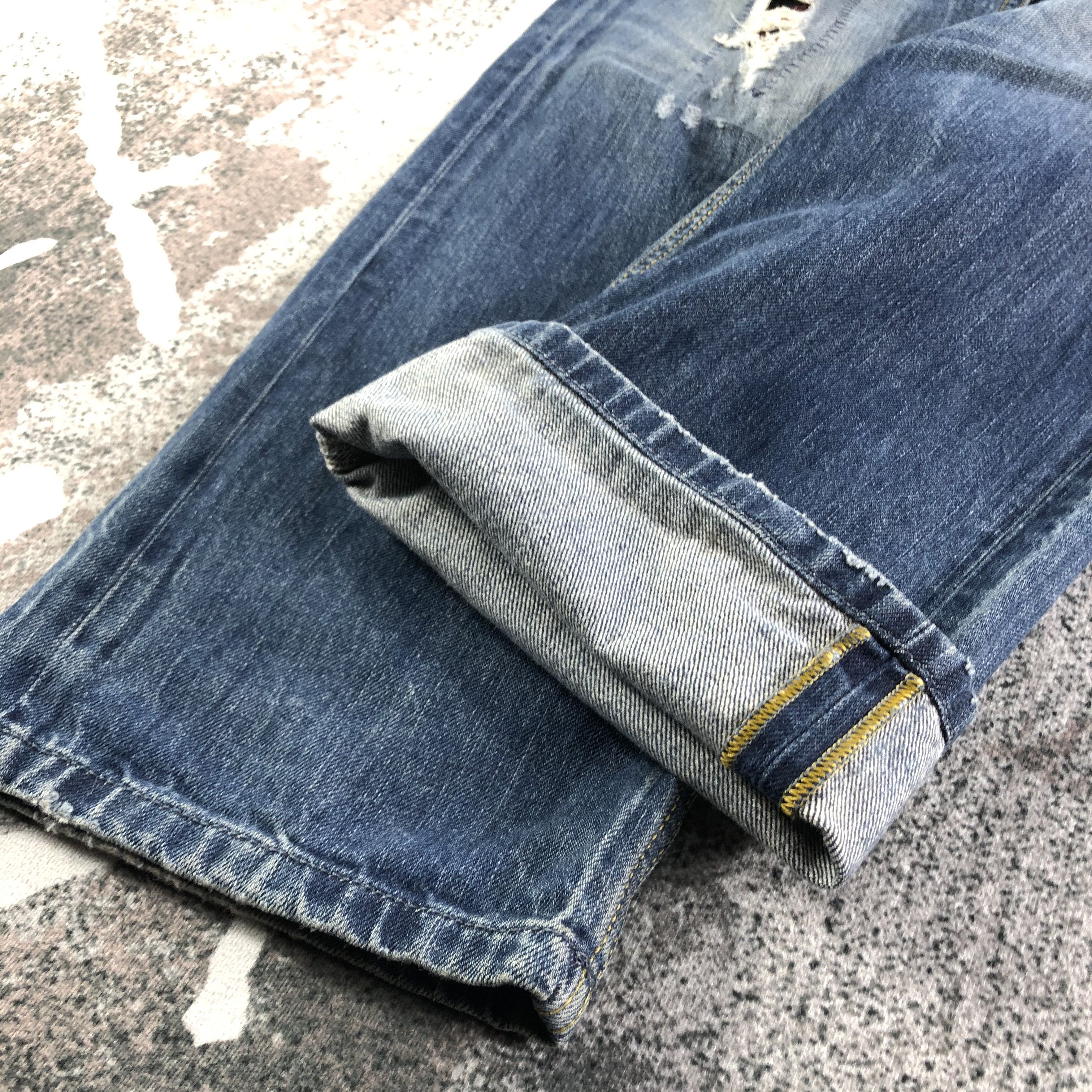 Diesel Diesel Safado Jeans Ripped Denim KJ2407 Size US 29 - 6 Thumbnail