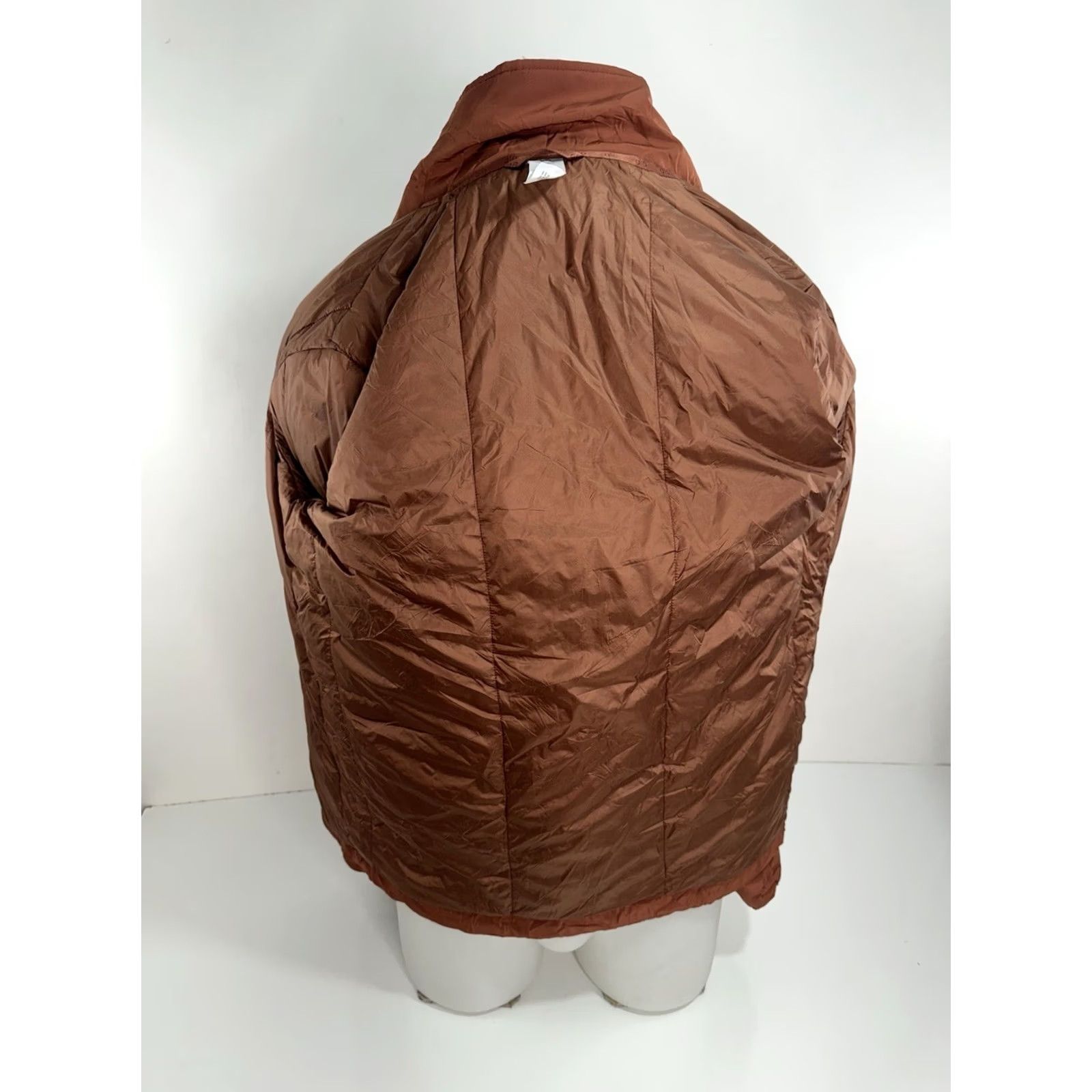 Alo VINTAGE ALO Mens XS Full Zip Jacket Bomber Yoga Burnt Orange Rust - EXCELLENT Size US XS / EU 42 / 0 - 4 Thumbnail