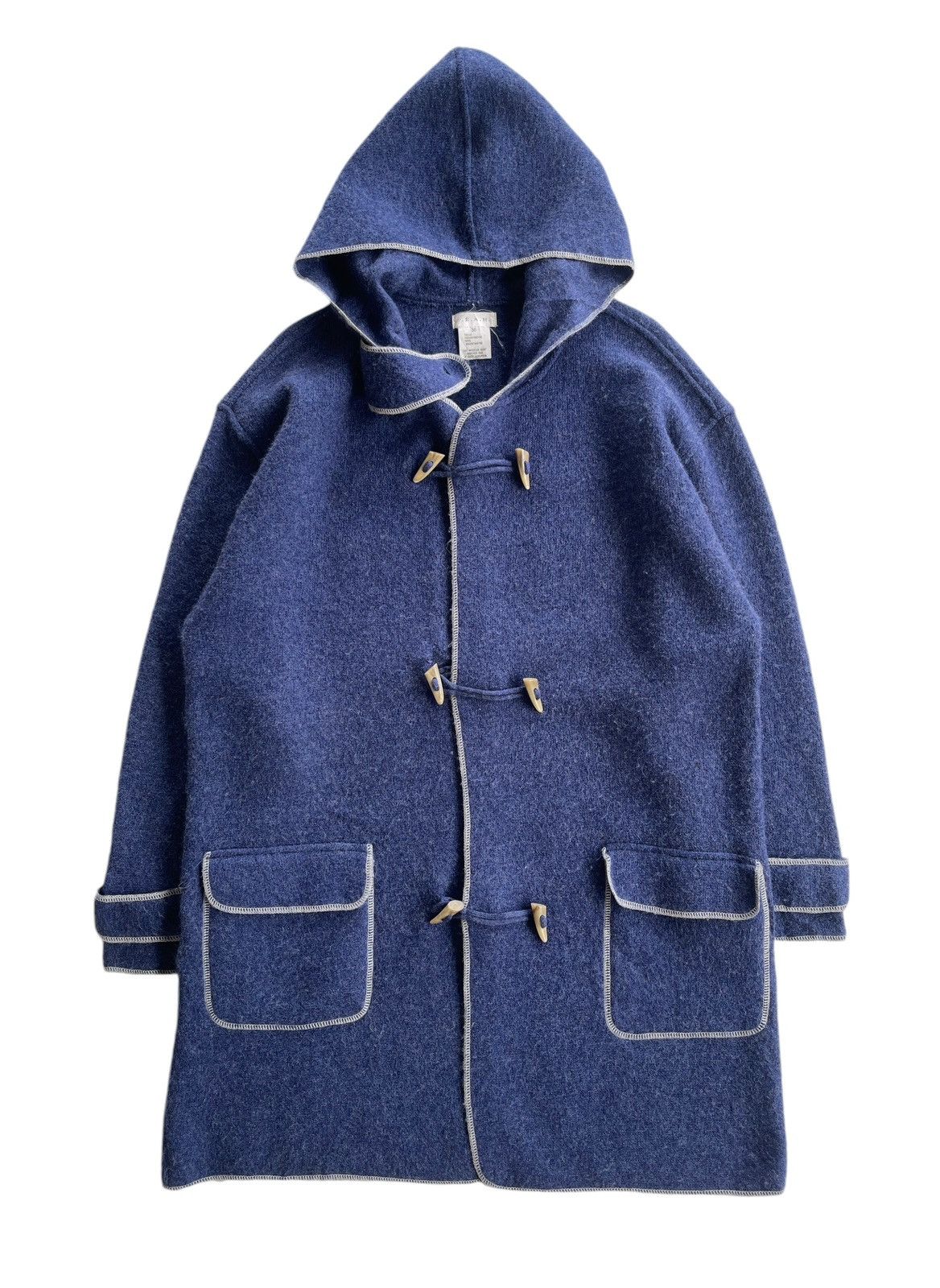ジャケット・アウター 00s japanese label duffel coat hoodie Duffle Coat Japanese Brand | Grailed