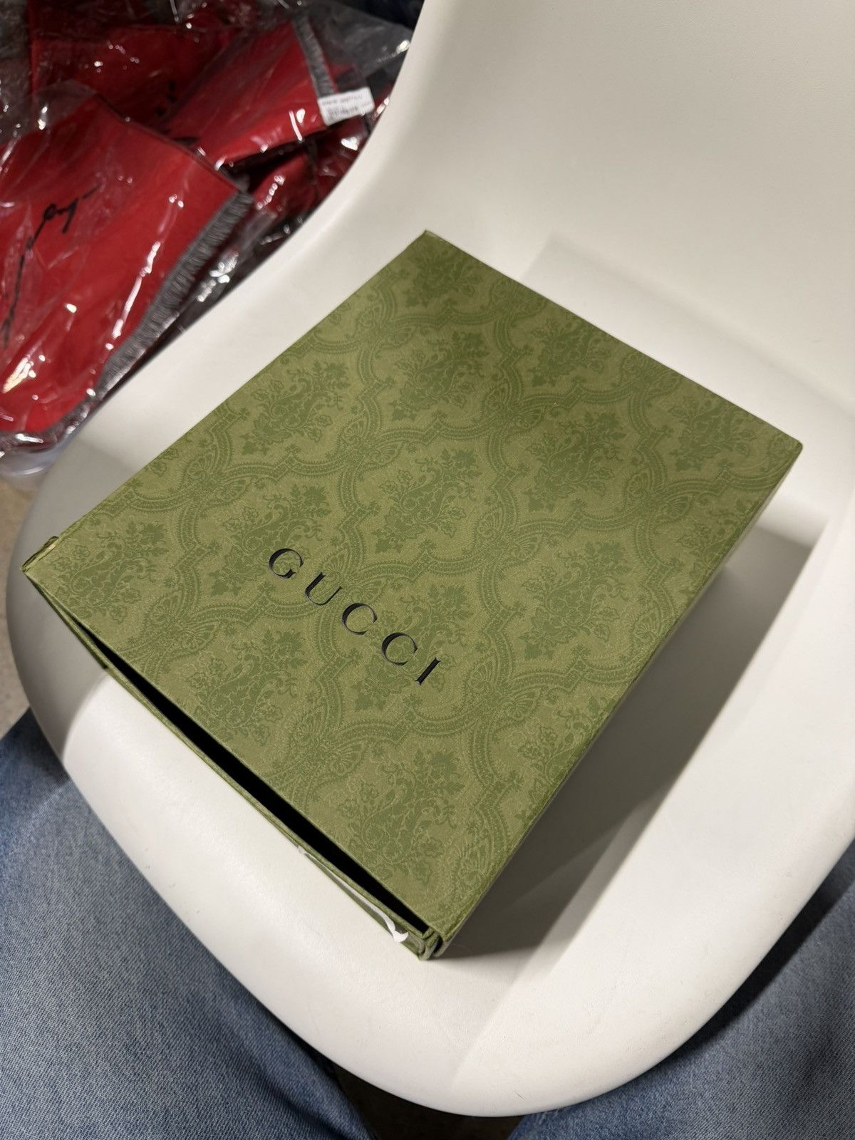 Gucci Gucci GG Rubber-Effect Messenger Bag NEW 1600$ Size ONE SIZE - 4 Thumbnail