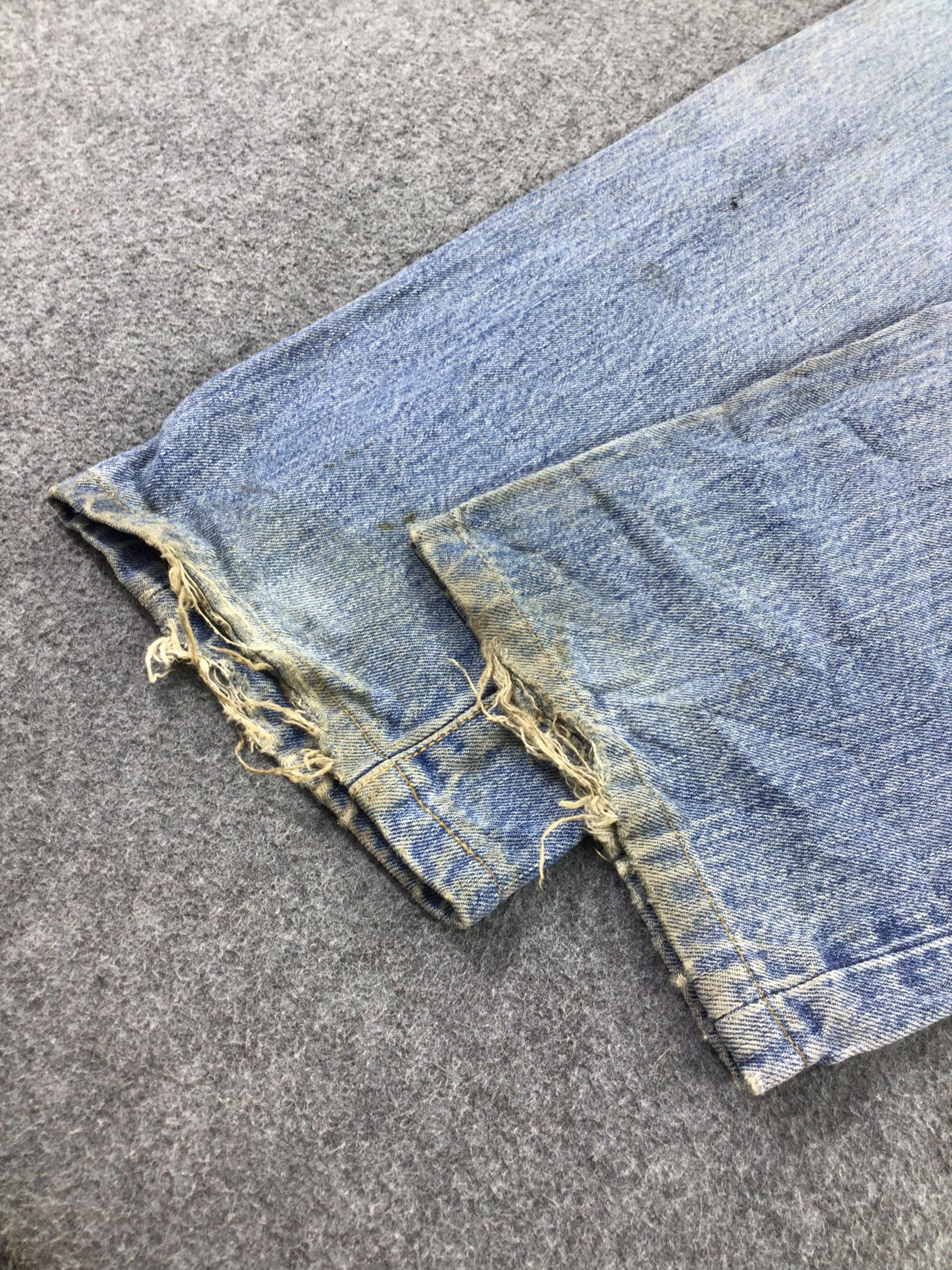 Levi's Vintage Levi's 501 Jeans Rusty Wash Distressed Denim KJ284 Size US 30 / EU 46 - 6 Thumbnail