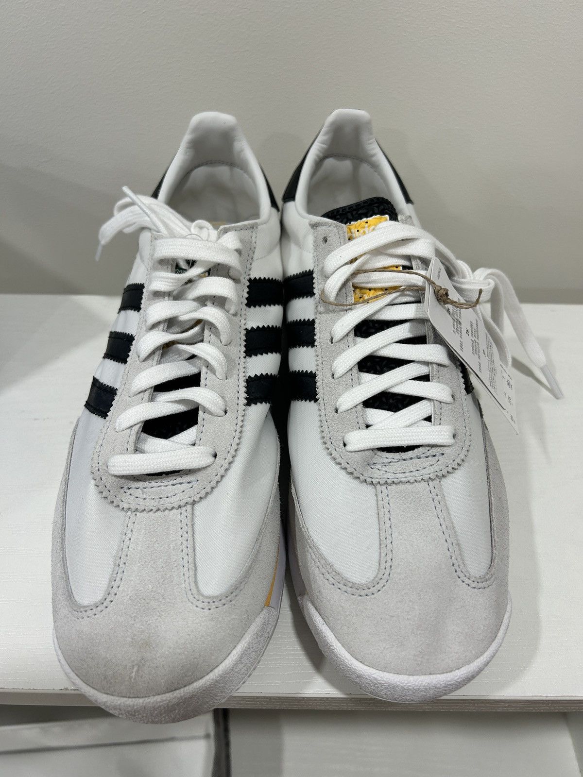 Adidas ADIDAS SL 72 RS White/ Black/ Yellow Size US 9.5 / EU 42-43 - 4 Thumbnail