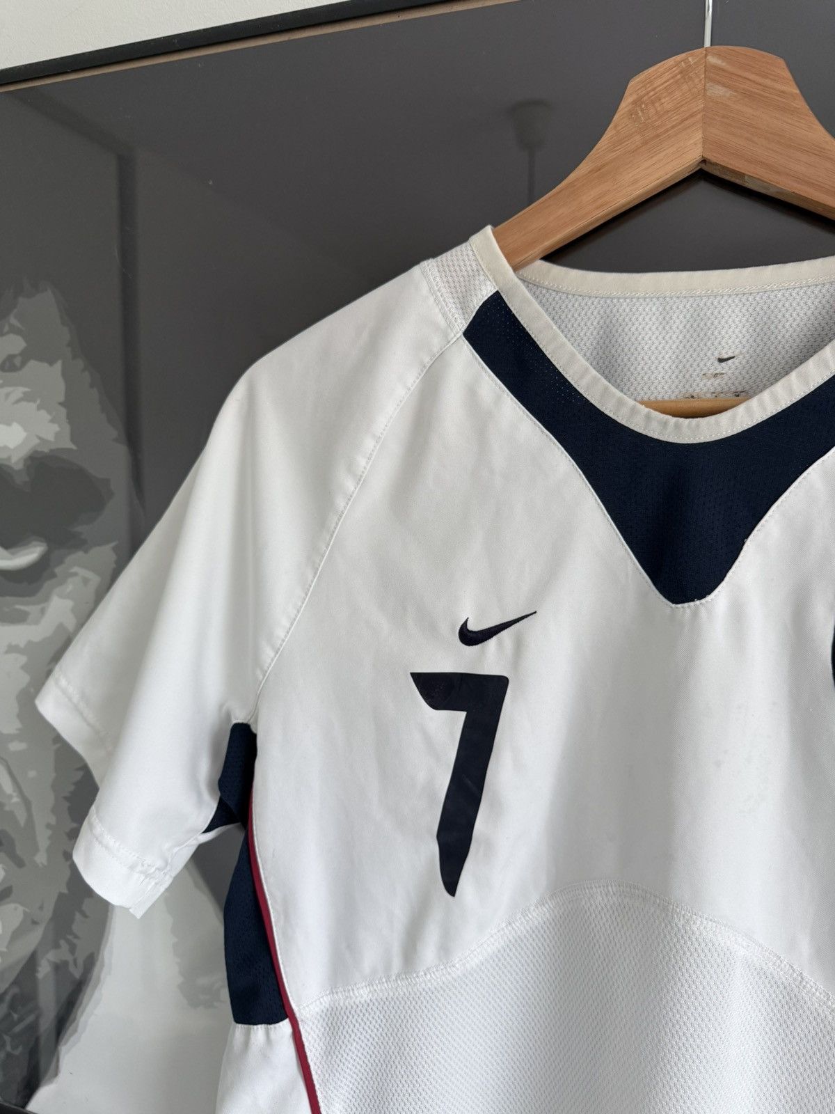 Nike Vintage 2000s NIKE USA National Team Women's Soccer Jersey Size M / US 6-8 / IT 42-44 - 3 Thumbnail