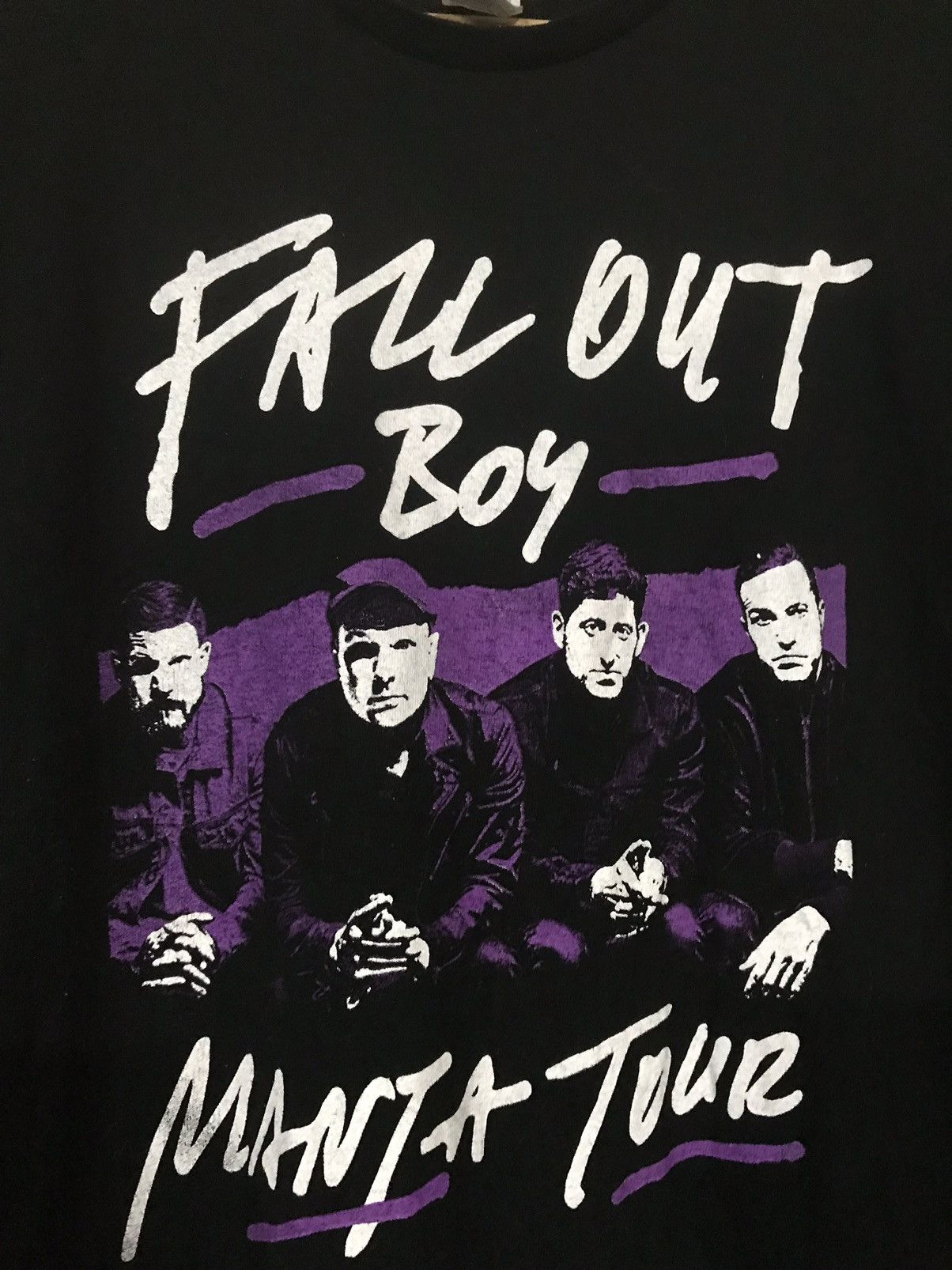 Band Tees Fall Out Boy Mania Tour Crewneck Tee Size US M / EU 48-50 / 2 - 3 Thumbnail