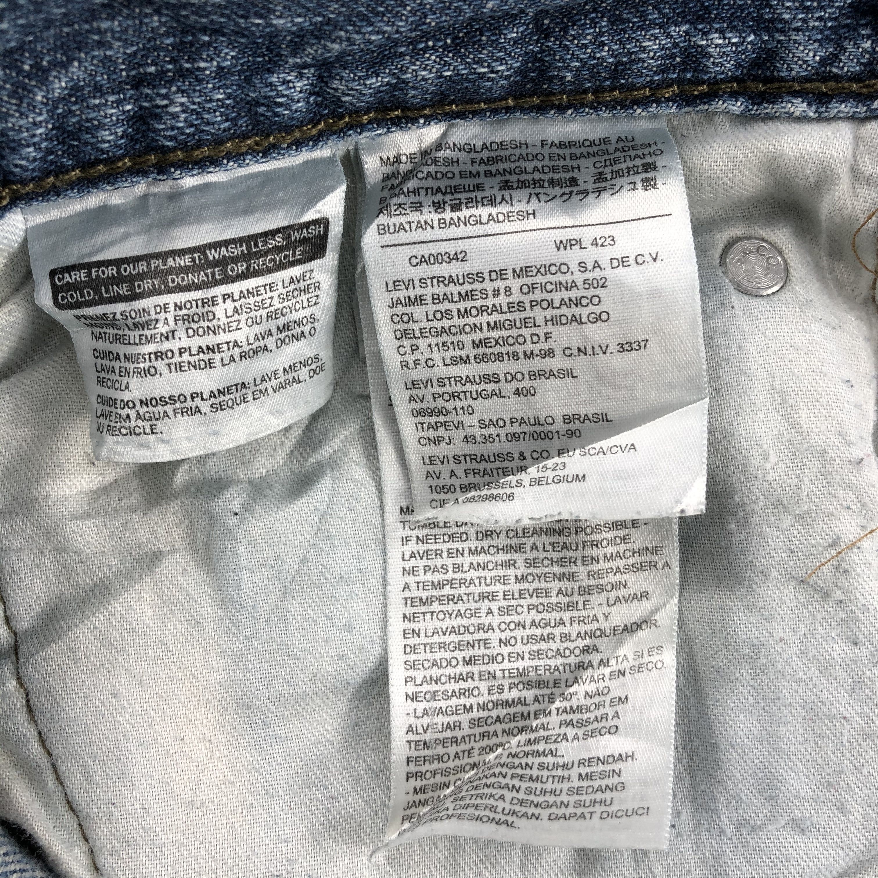 Levi's Vintage Levis 514 Jeans-JM1136 Size US 32 / EU 48 - 10 Thumbnail