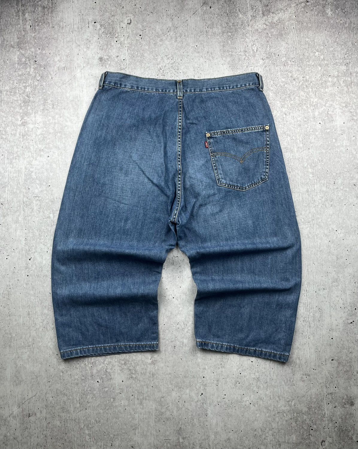 Levi's Vintage Cropped Jeans Levis Rap Y2K Size US 34 / EU 50 - 6 Thumbnail