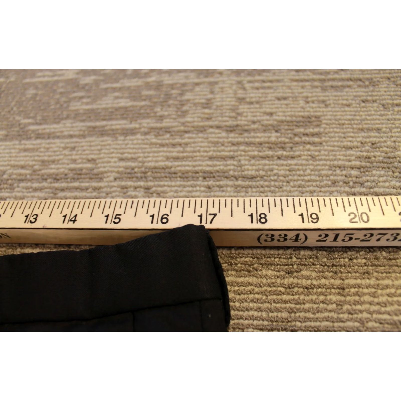 Z Zegna Zegna Pants Mens 37x33 Black Dress Formal Business Pleated Straight Leg Size US 36 / EU 52 - 5 Thumbnail