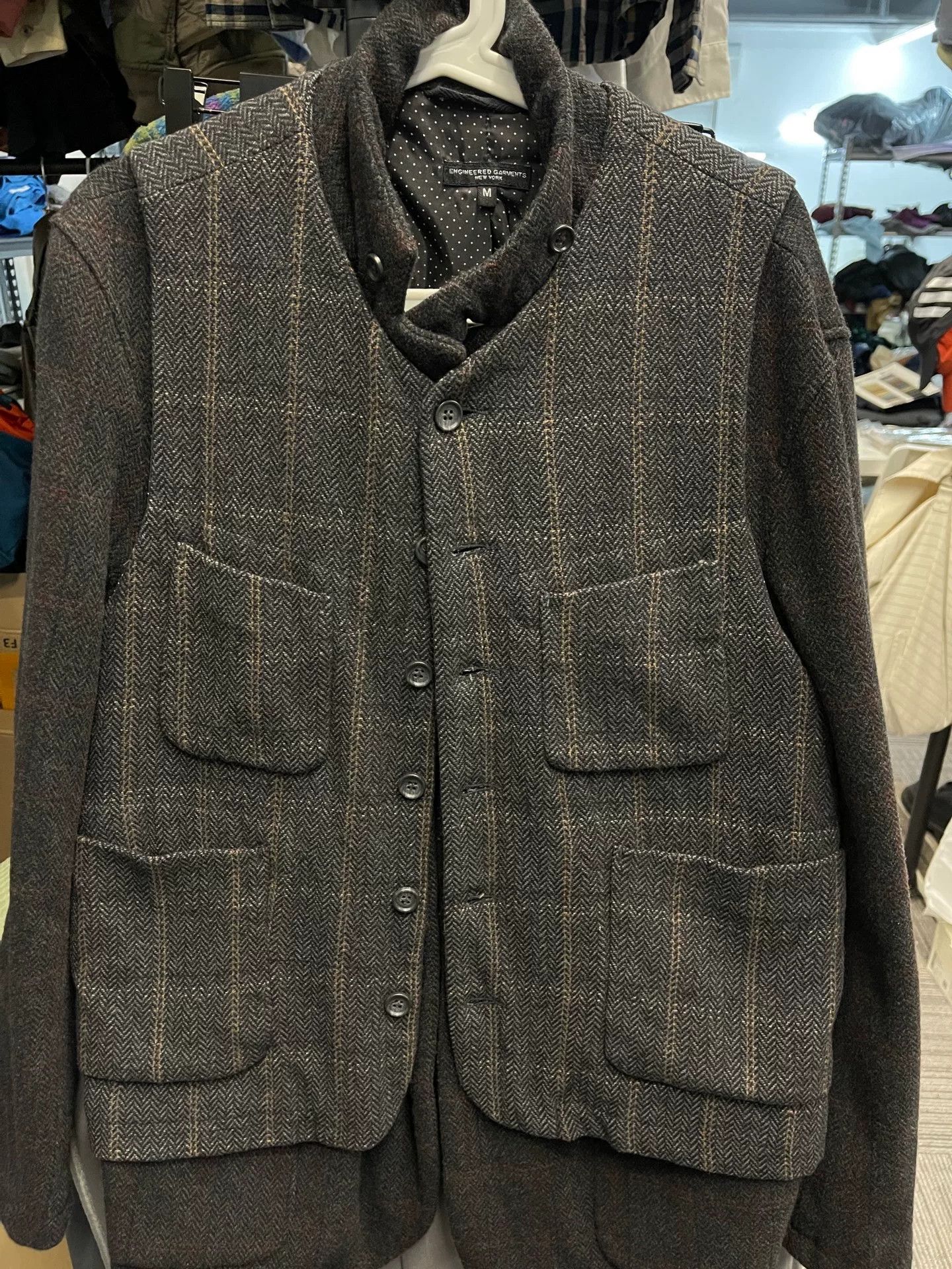 Engineered Garments Engineered Garments Wool Suit Vest Size US M / EU 48-50 / 2 - 1 Thumbnail