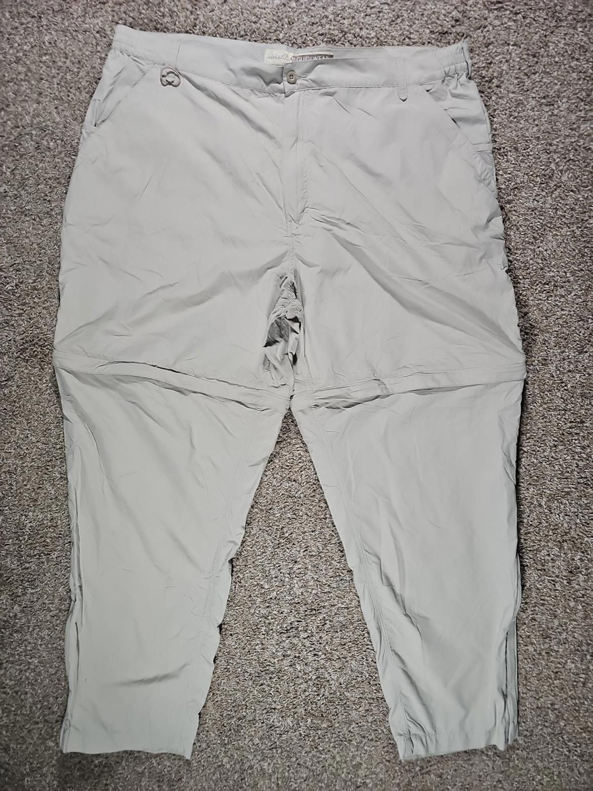 Cabelas Cabelas GX II Convertible Hiking Pants 3XL Nylon Beige UPF40 Size US 44 / EU 60 - 1 Thumbnail